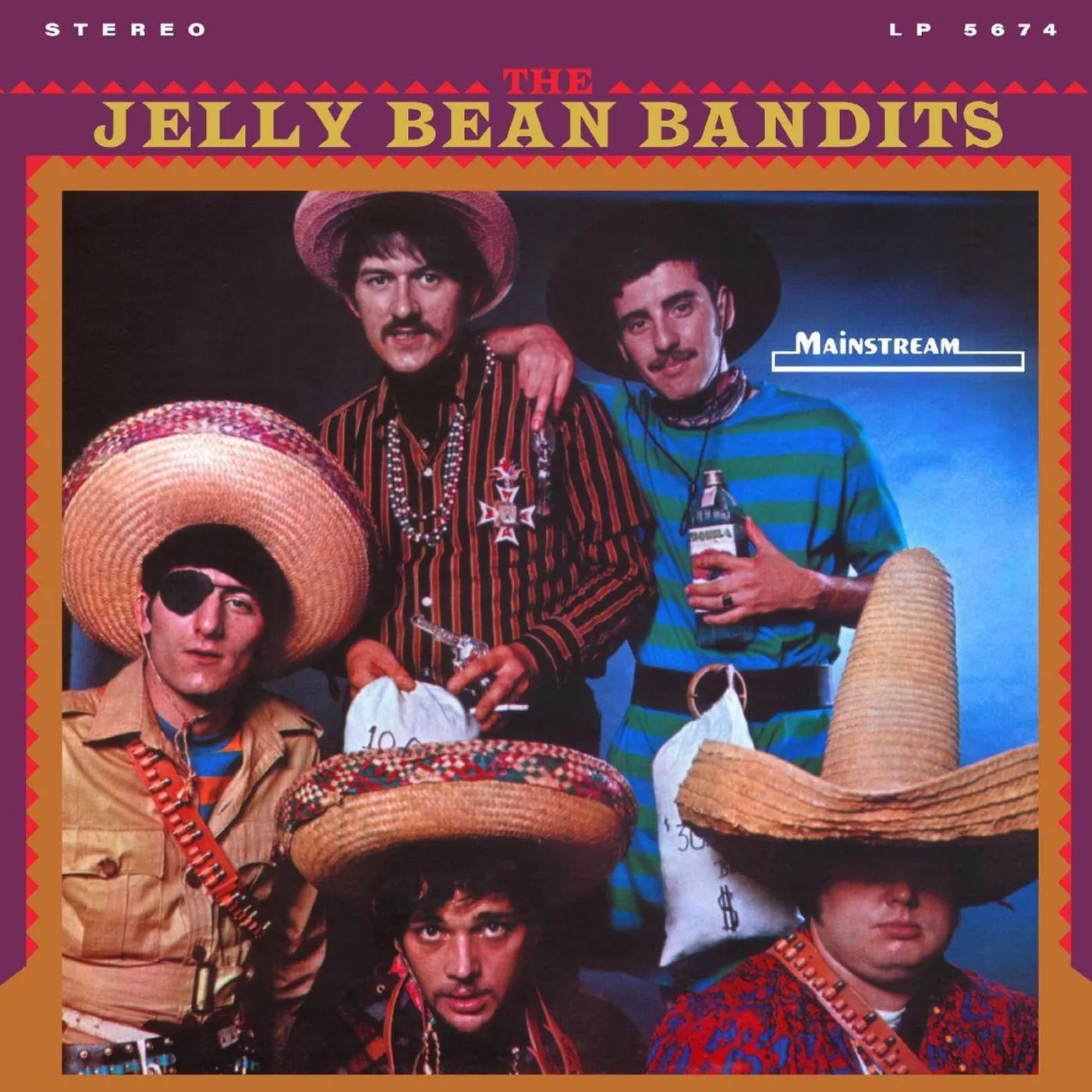 Jellybean Bandits The Jelly Bean Bandits (Yellow) Vinyl Record