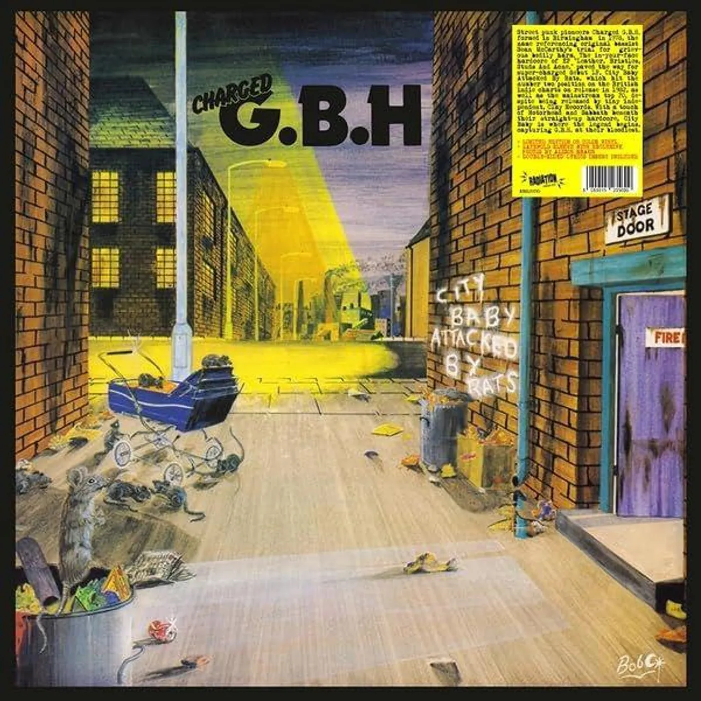 G.B.H. CITY BABY ATTACKED BY RATS Vinyl Record