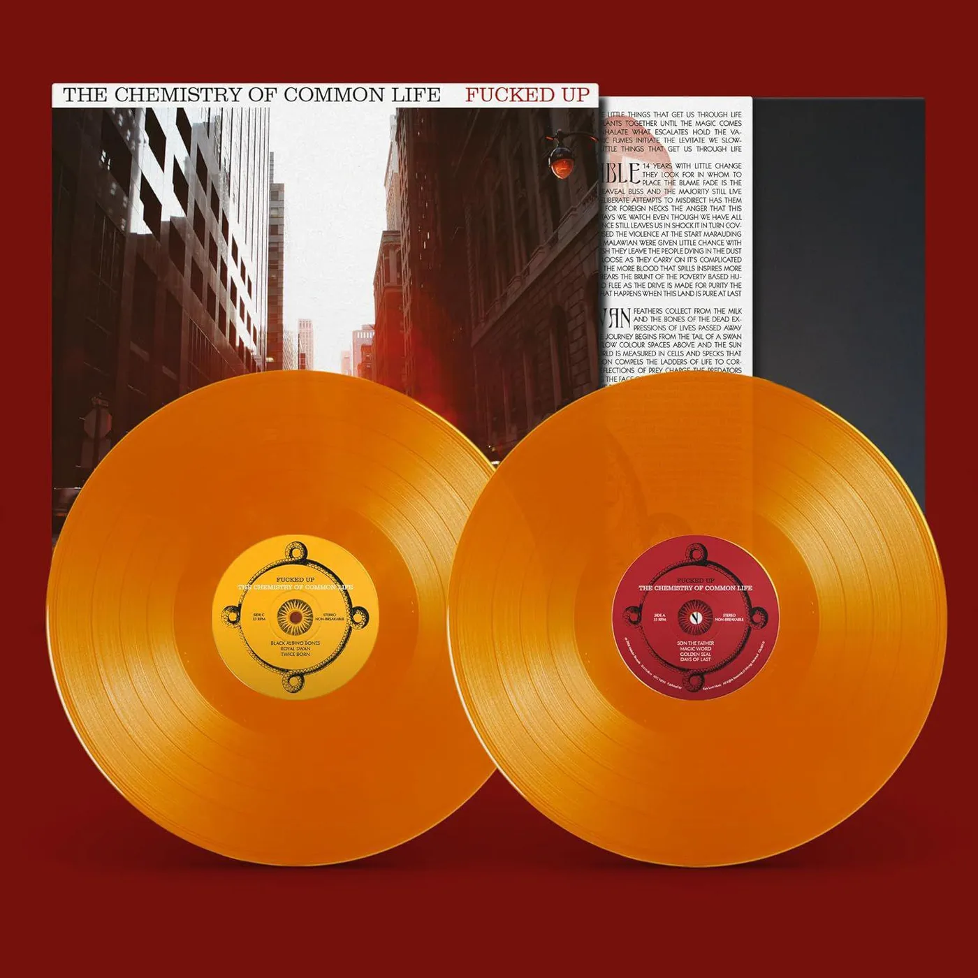 Fucked Up Chemistry Of Common Life (Clear Orange/2LP) Vinyl Record