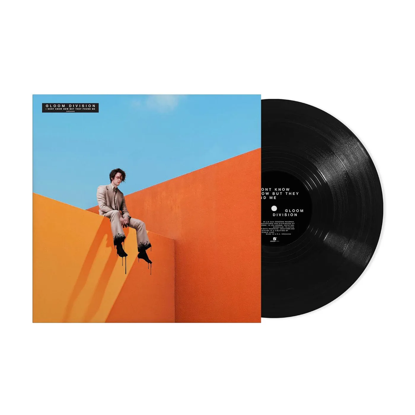 I DONT KNOW HOW BUT THEY FOUND ME Gloom Division Vinyl Record