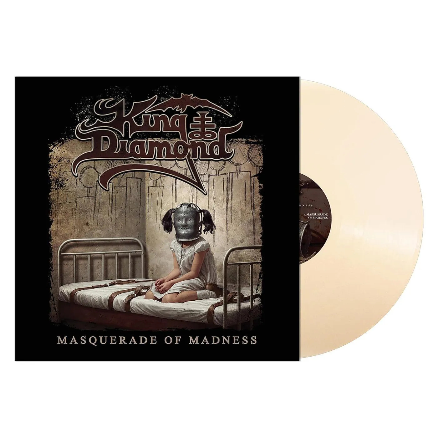 King Diamond MASQUERADE OF MADNESS (BONE VINYL) Vinyl Record