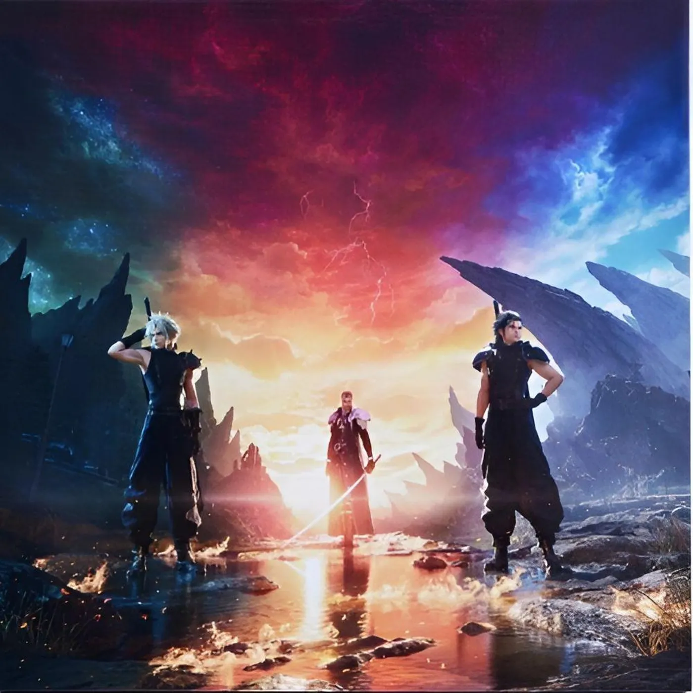 Nobuo Uematsu Final Fantasy 7 Rebirth  Original Soundtrack Vinyl Record