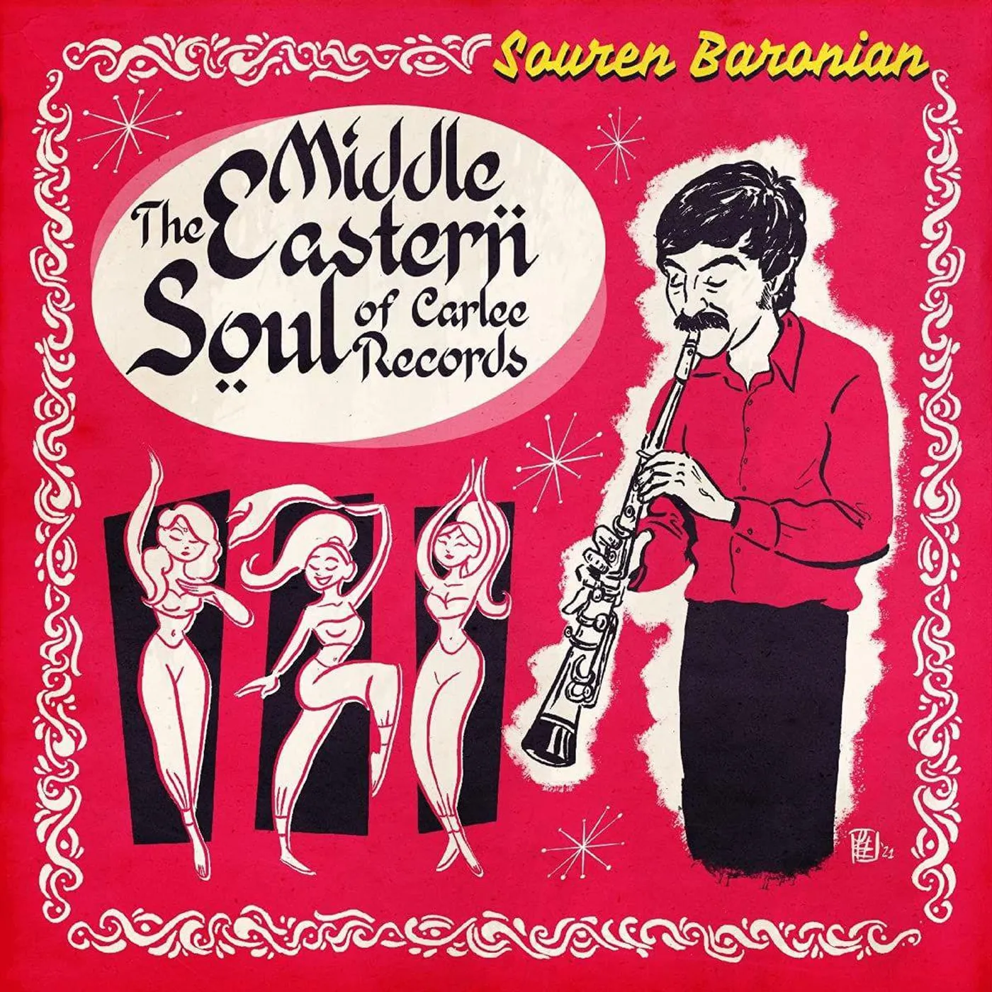 Souren Baronian The Middle Eastern Soul Of Carlee Records (RSD/3LP/Translucent Gold) Vinyl Record