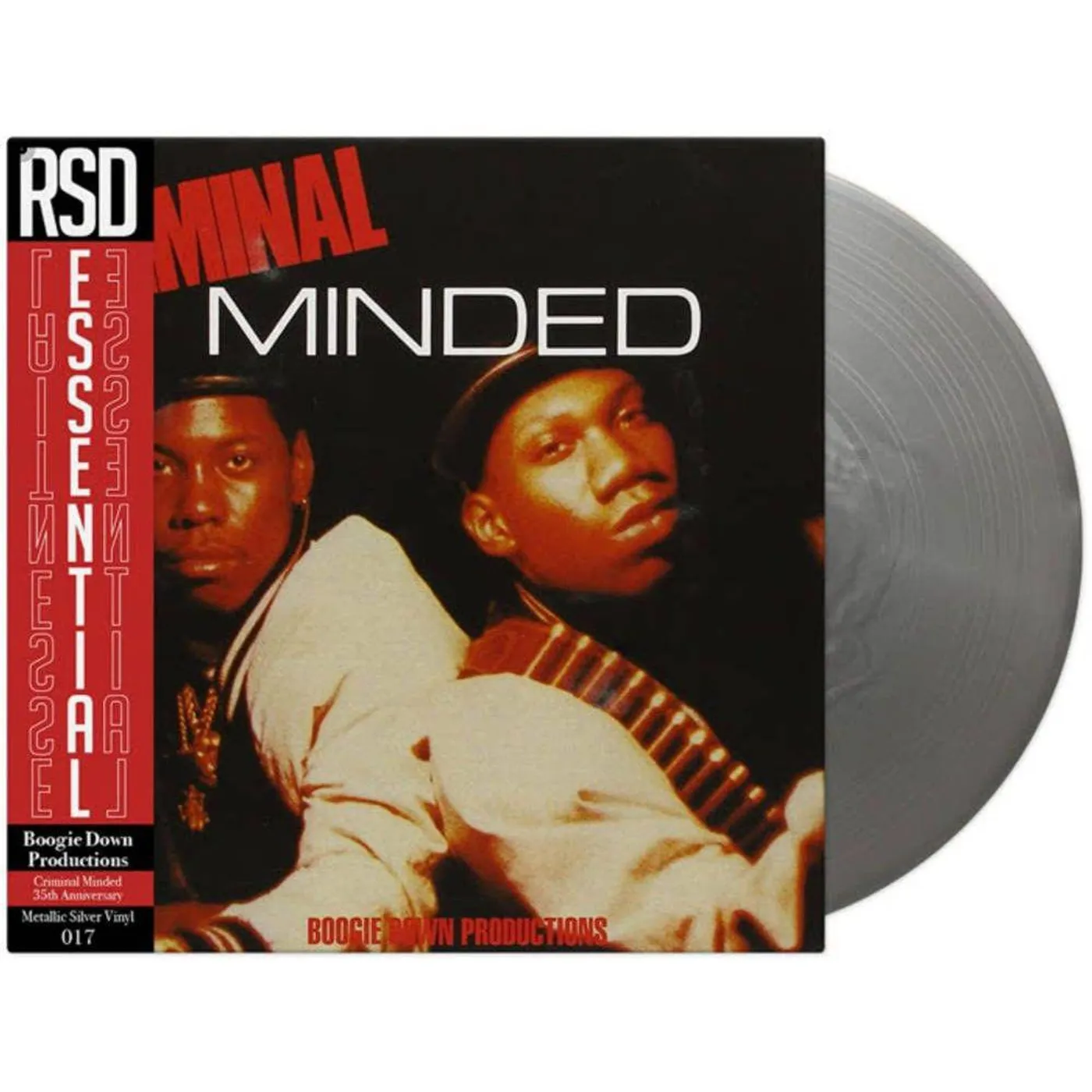 Boogie Down Productions Criminal Minded (Silver) (RSD Essential) Vinyl Record