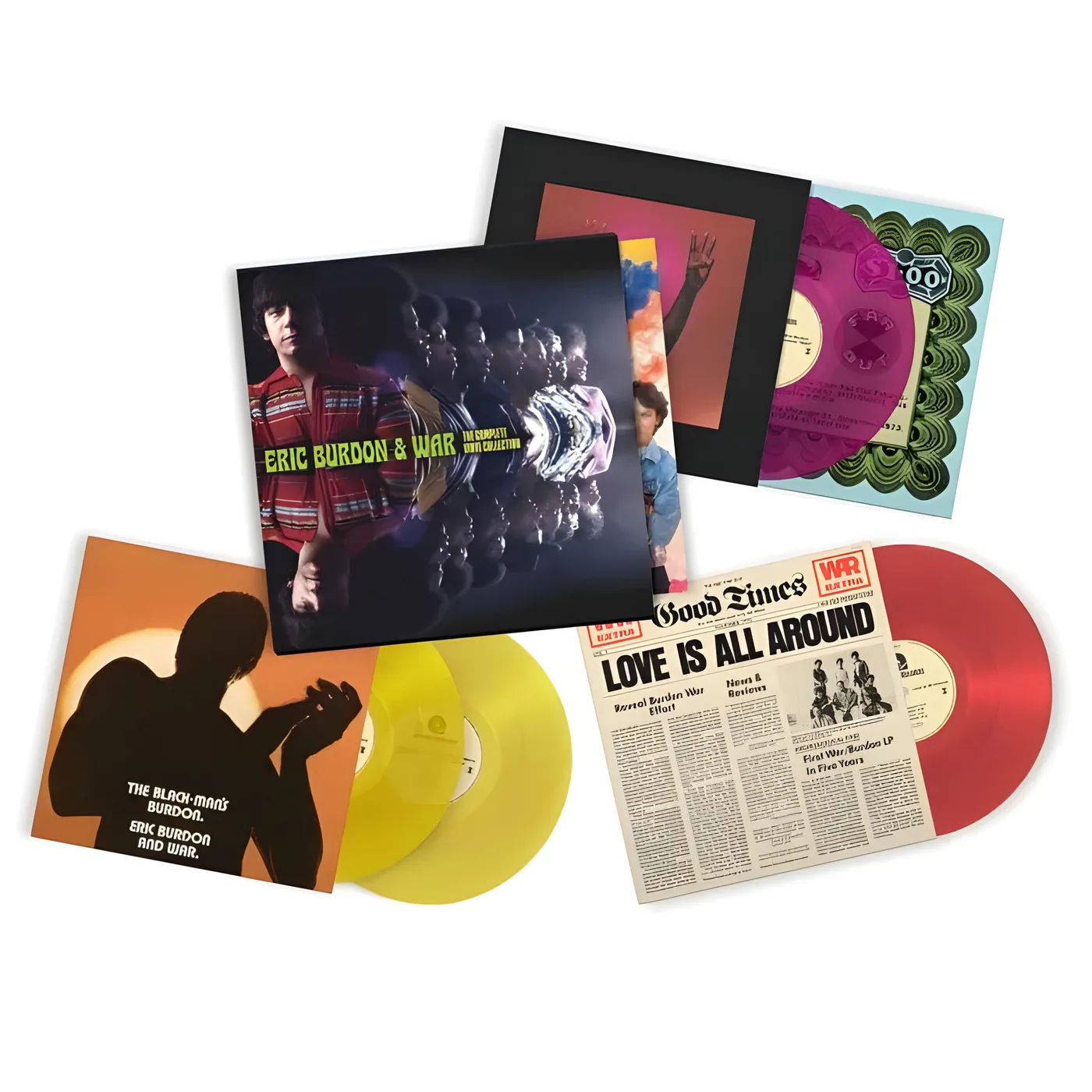 Eric Burdon & War Complete Vinyl Collection (4Lp/Multi-color) (RSD) Vinyl Record