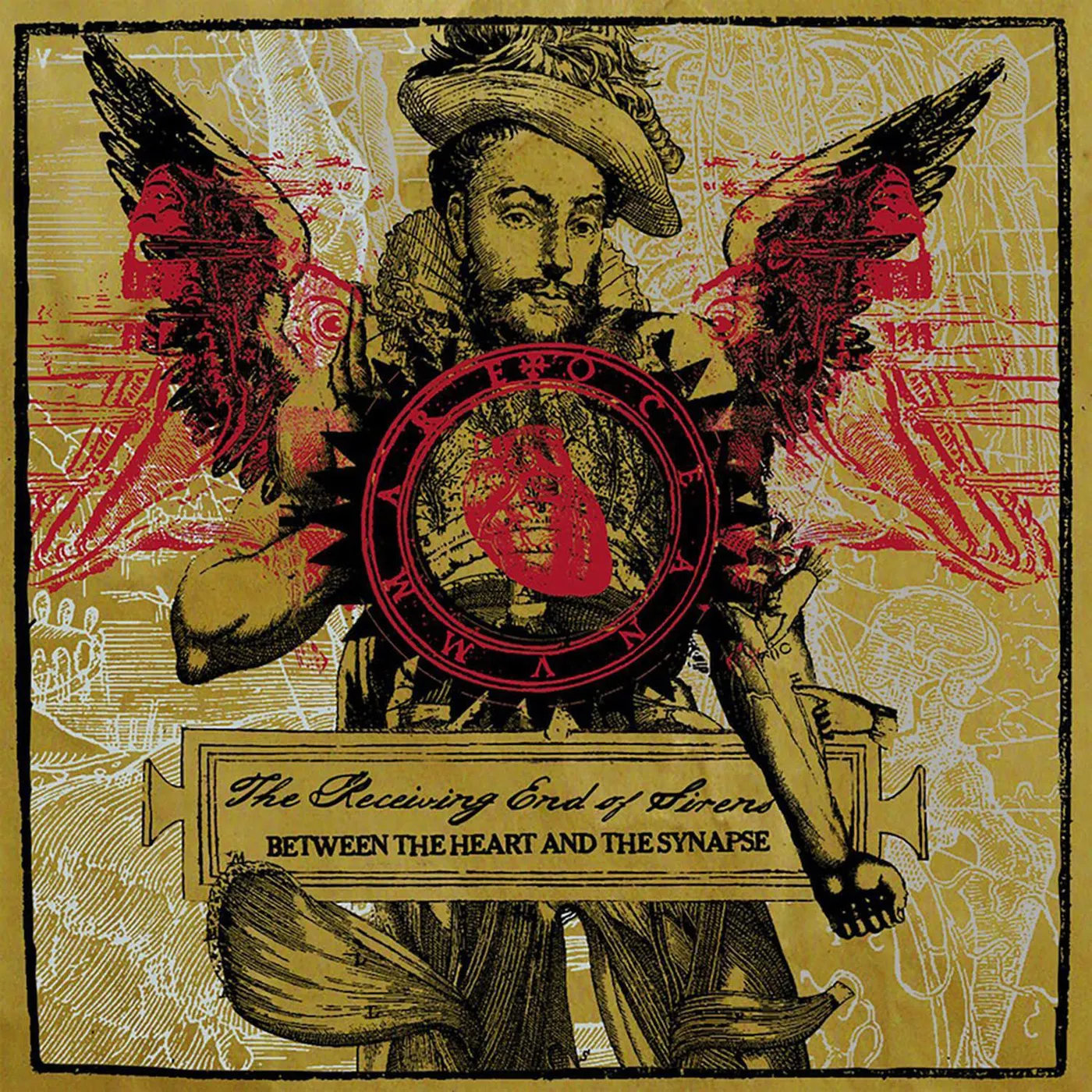 The Receiving End Of Sirens Between The Heart & The Synapse (Green/Yellow/Reissue/2LP) Vinyl Record