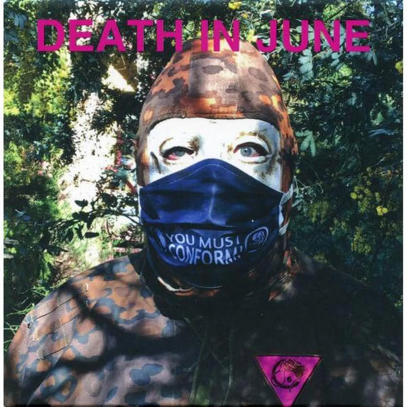 Death In June Nada-ized! (Aquamarine & Translucent Red Vinyl Record/2lp)