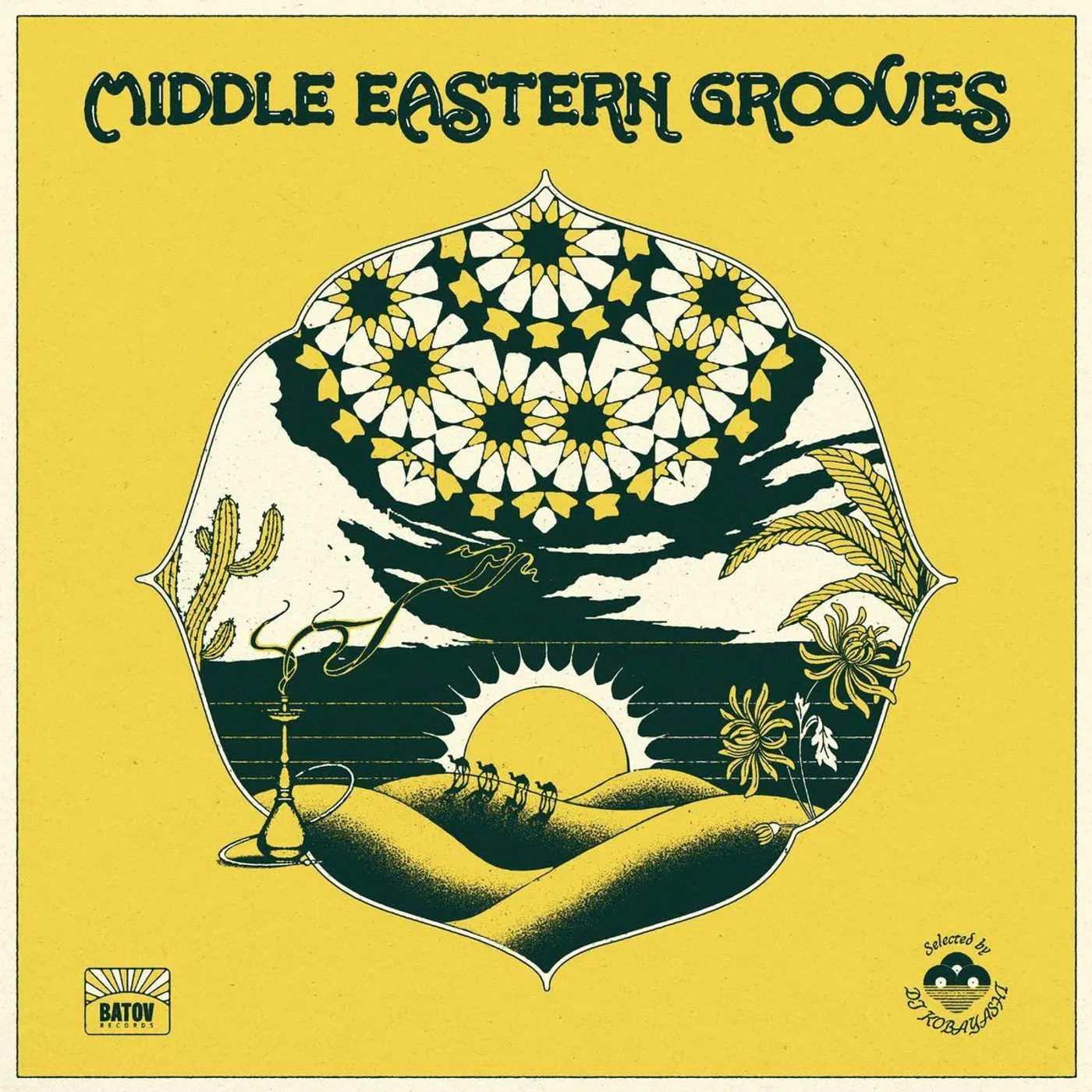 Various Artists  Middle Eastern Grooves Selected By DJ Kobayashi (2LP) Vinyl Record