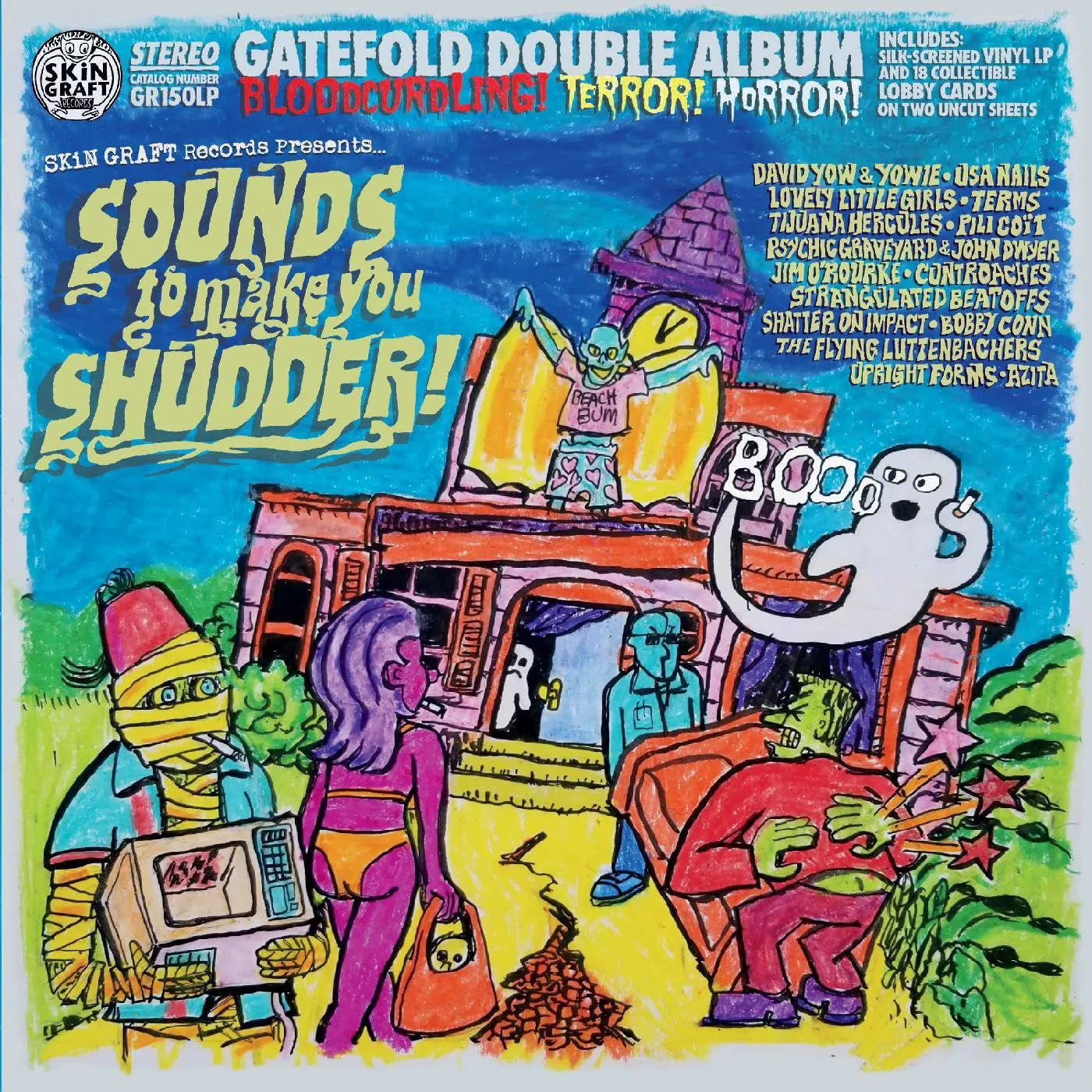 Various Artists  Skin Graft Records Presents... Sounds To Make You Shudder! (Deluxe Edition) (2LP) Vinyl Record