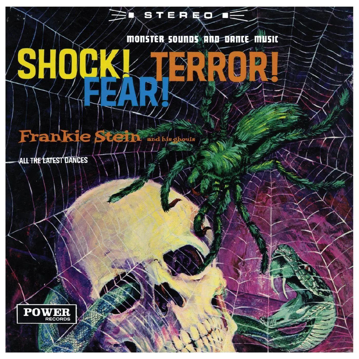 Frankie Stein and His Ghouls Shock! Terror! Fear! (Emerald Green) Vinyl Record