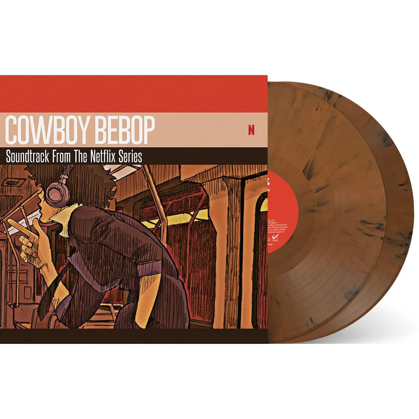 Seatbelts Cowboy Bebop Original Soundtrack (Brown Vinyl/2LP) Vinyl Record