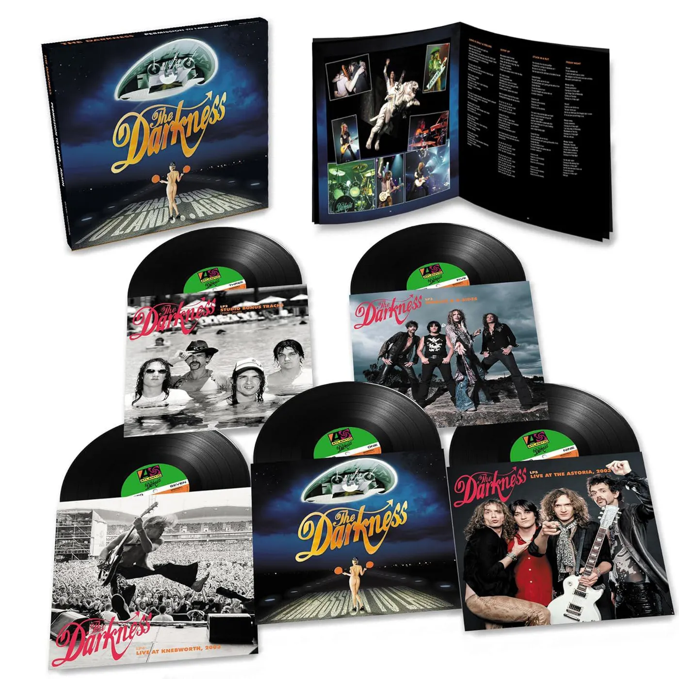 The Darkness Permission To Land... Again (20Th Anniversary Box Set/5LP) (Vinyl)