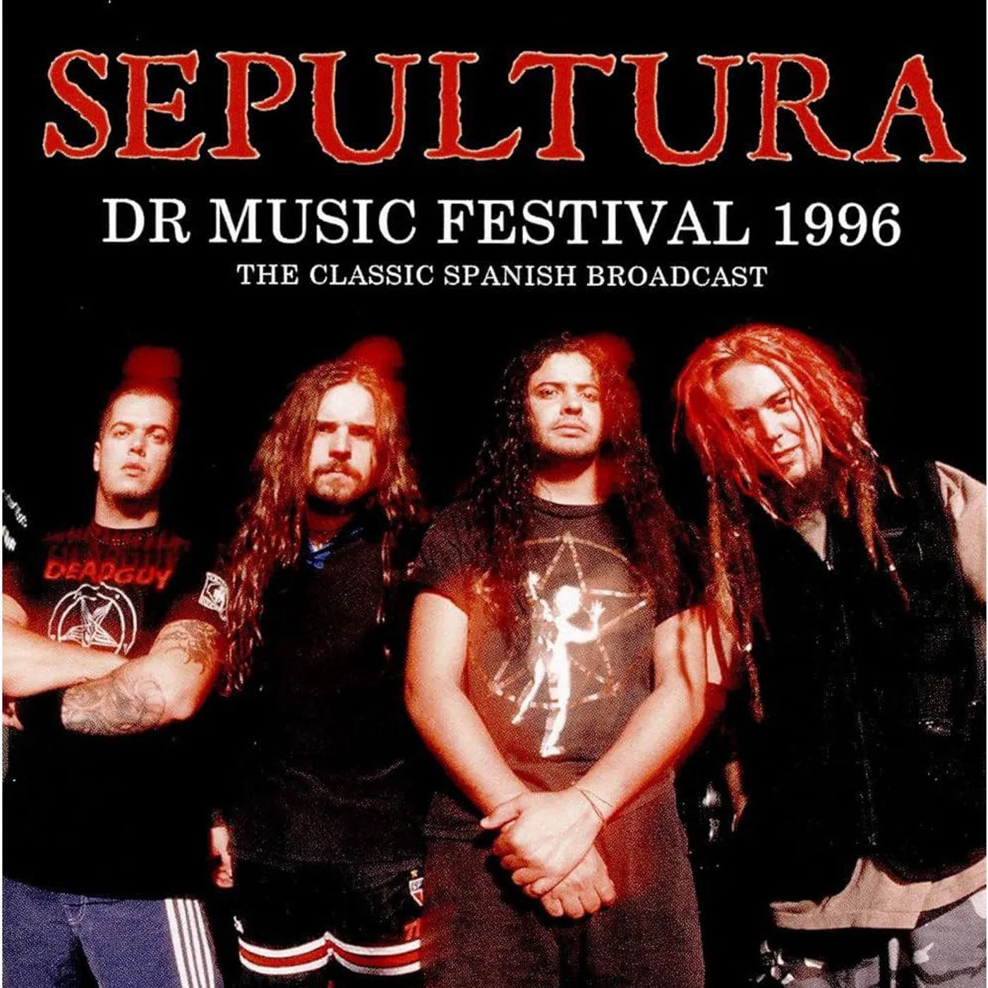 Sepultura DR MUSIC FESTIVAL 1996 (2LP/CLEAR W/ BLACK SPLATTER VINYL) Vinyl Record
