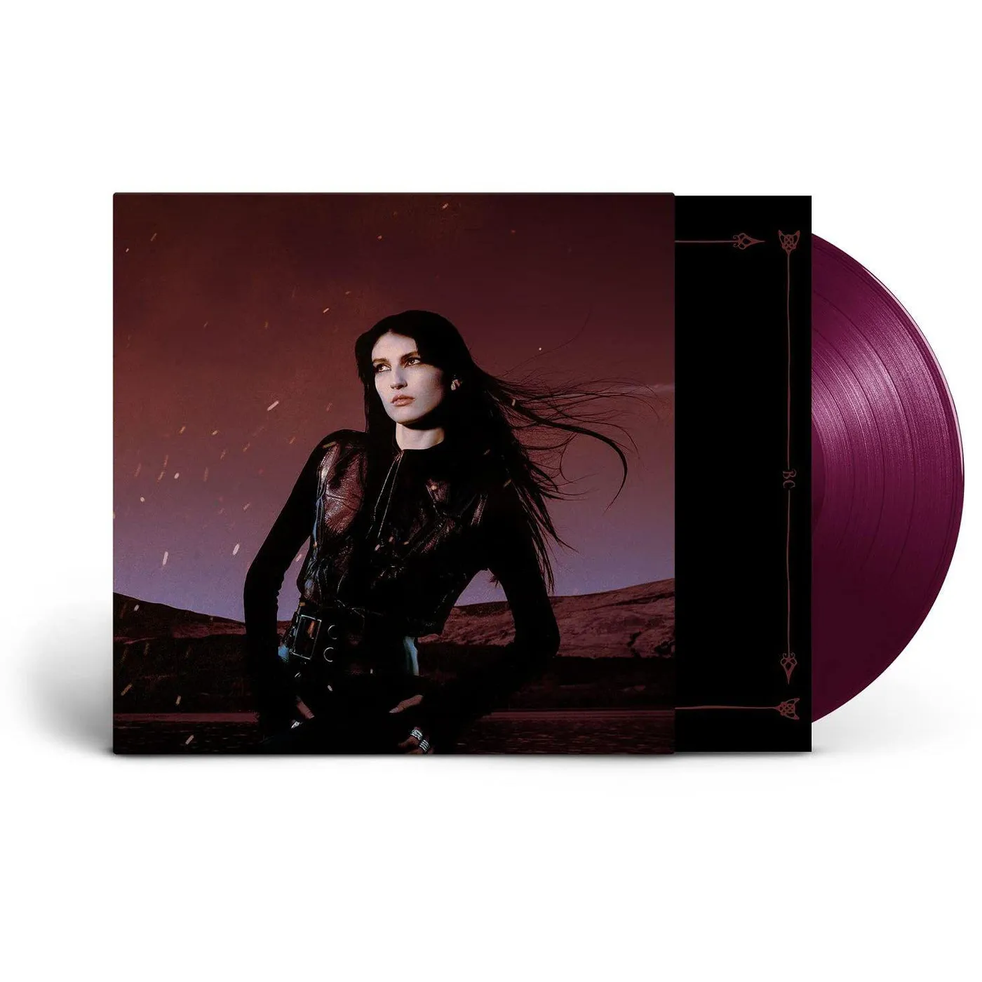 Lucia & The Best Boys BURNING CASTLES (TRANSPARENT GRAPE VINYL) Vinyl Record