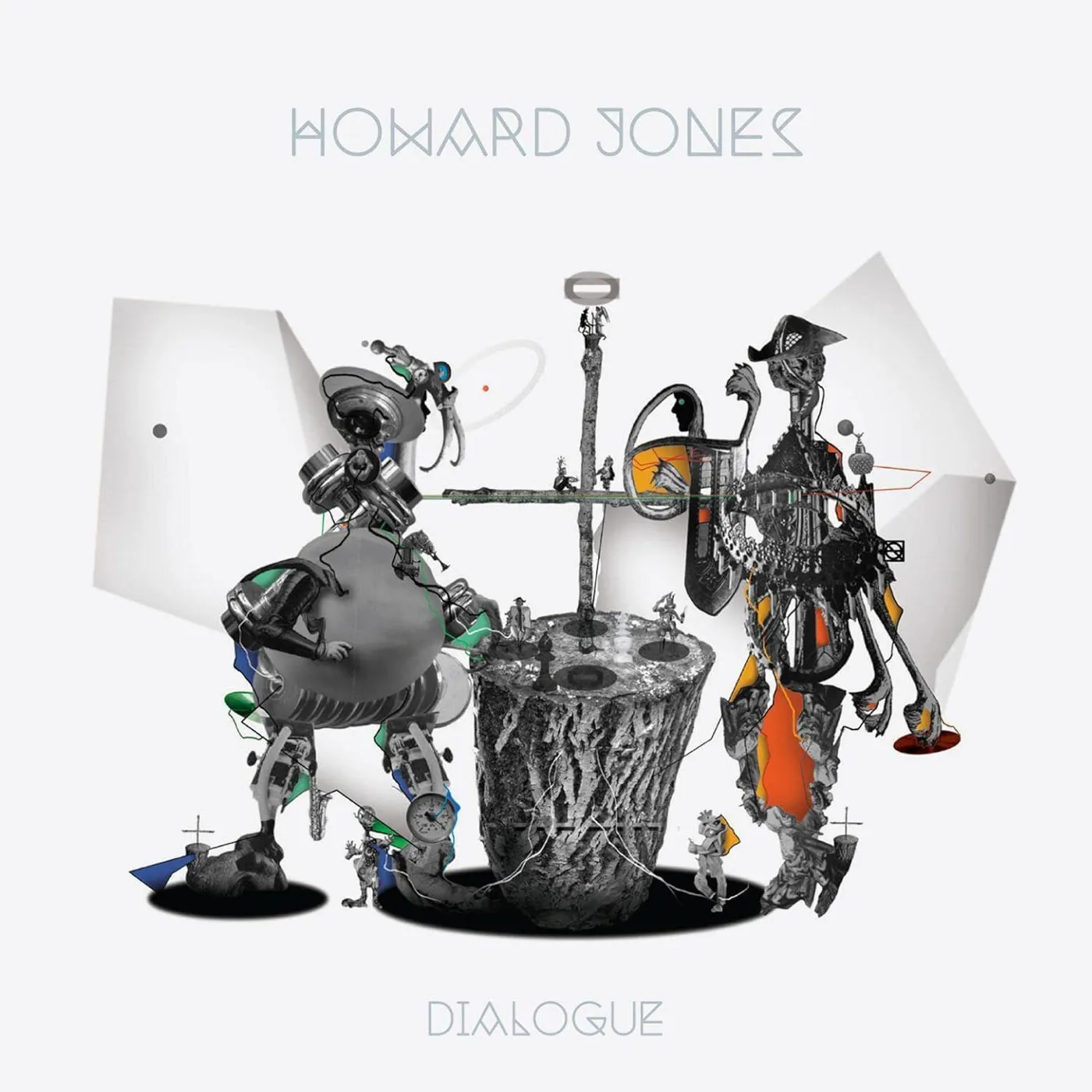 Howard Jones Dialogue (Orange) Vinyl Record