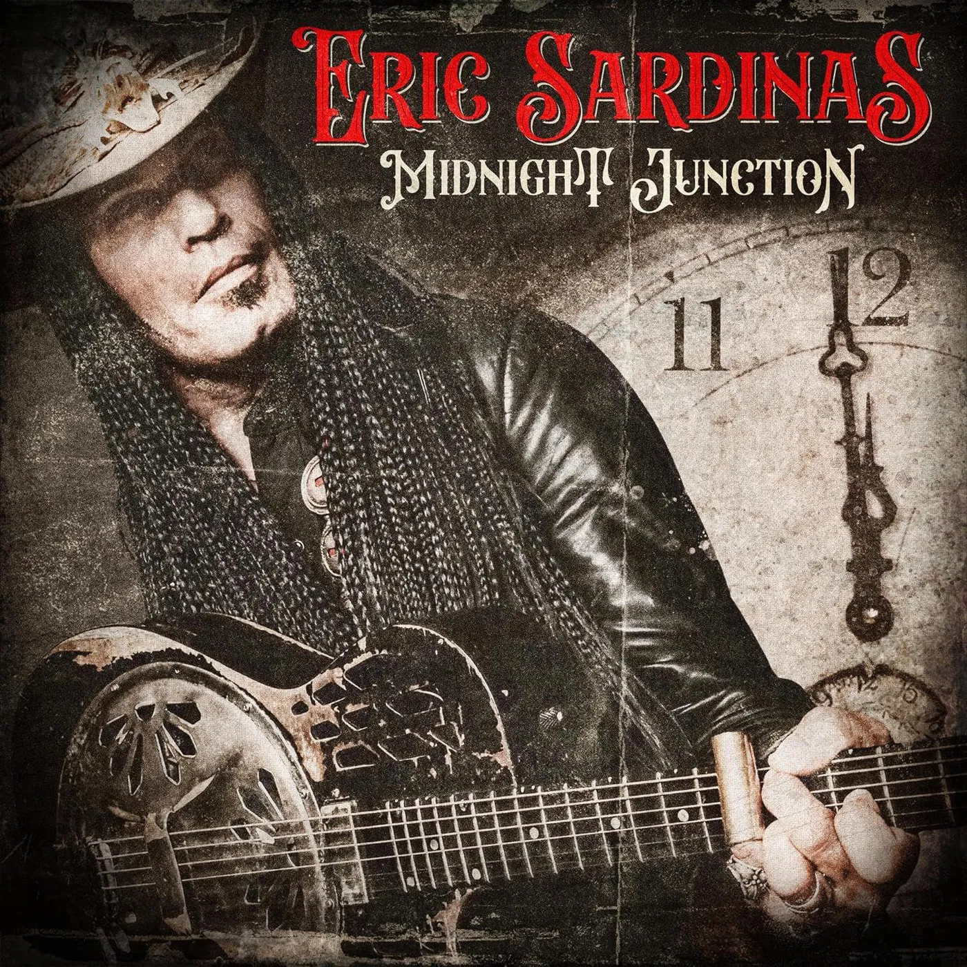 Eric Sardinas Midnight Junction (Marbled Red) Vinyl Record