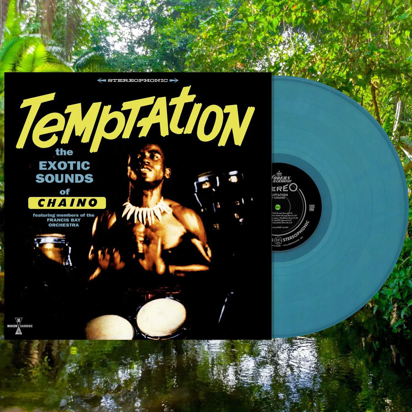 Chaino Temptation (Seaglass Blue) Vinyl Record