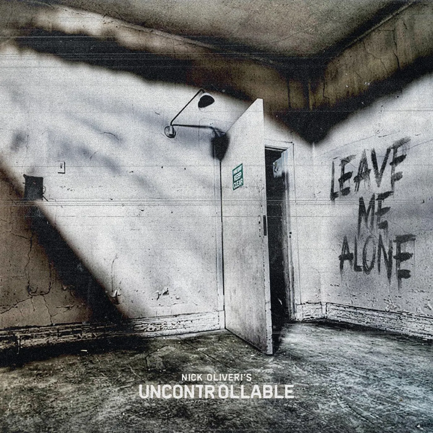 Nick Oliveri's Uncontrollable Leave Me Alone (Transparent W/ Blue/Orange Splatter) Vinyl Record