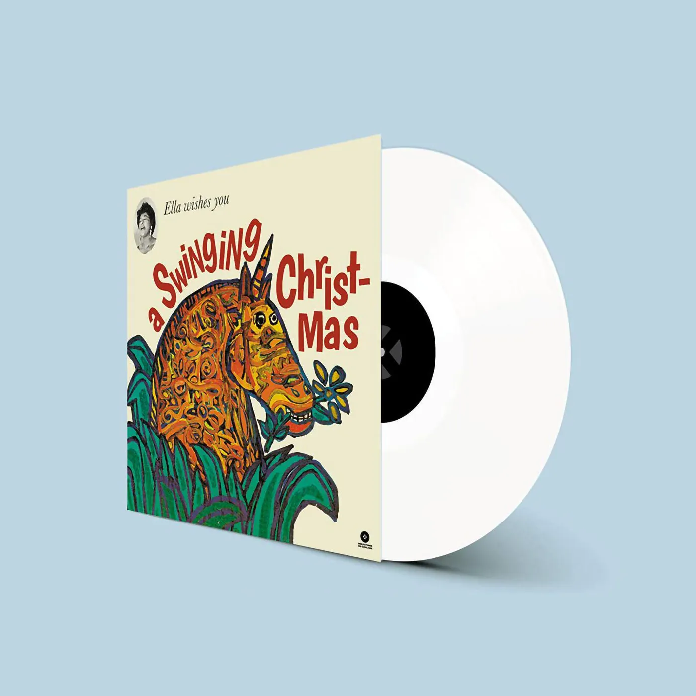 Ella Fitzgerald Ella Wishes You A Swinging Christmas (White) Vinyl Record