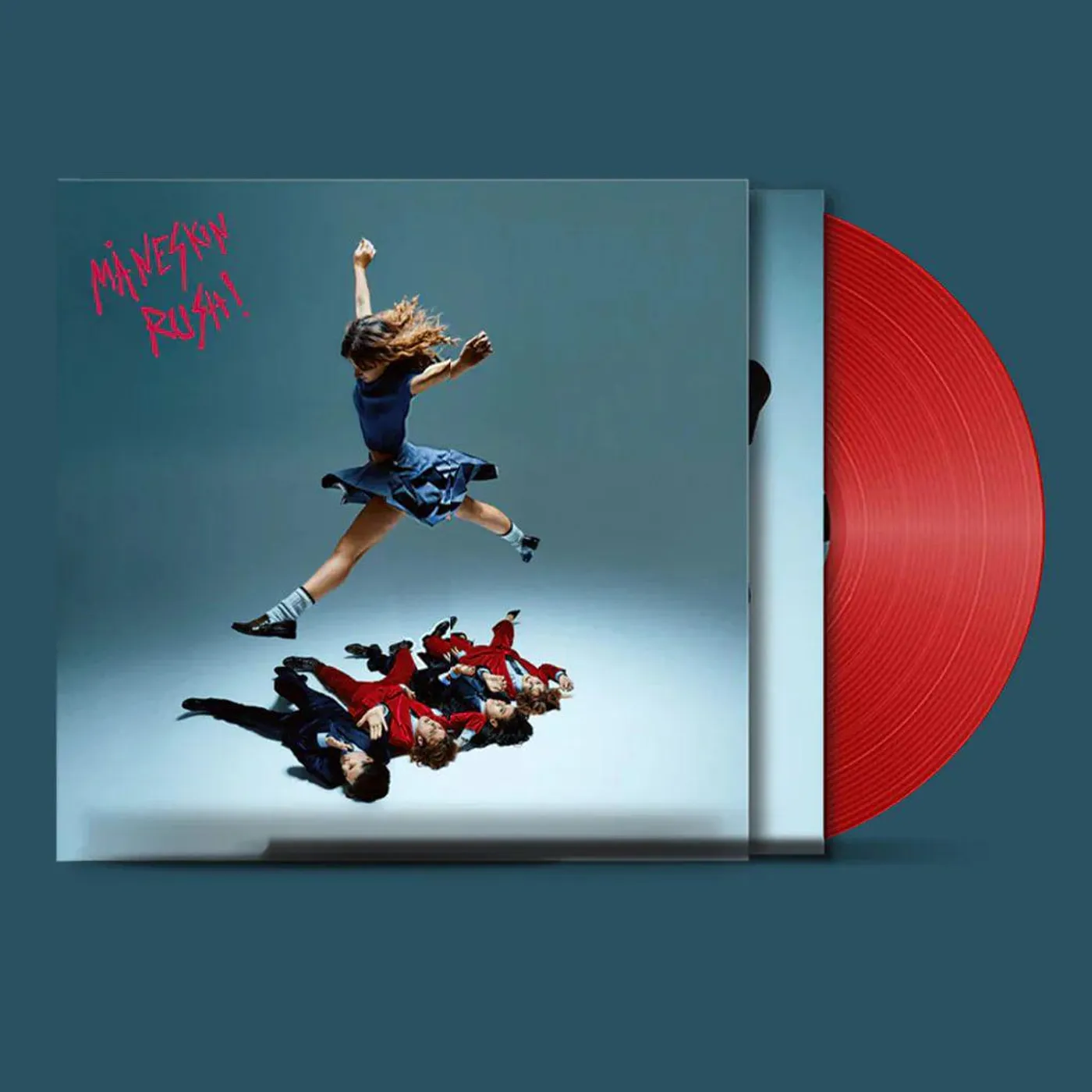 Måneskin Rush! (Deluxe w/ Poster/Red) Vinyl Record