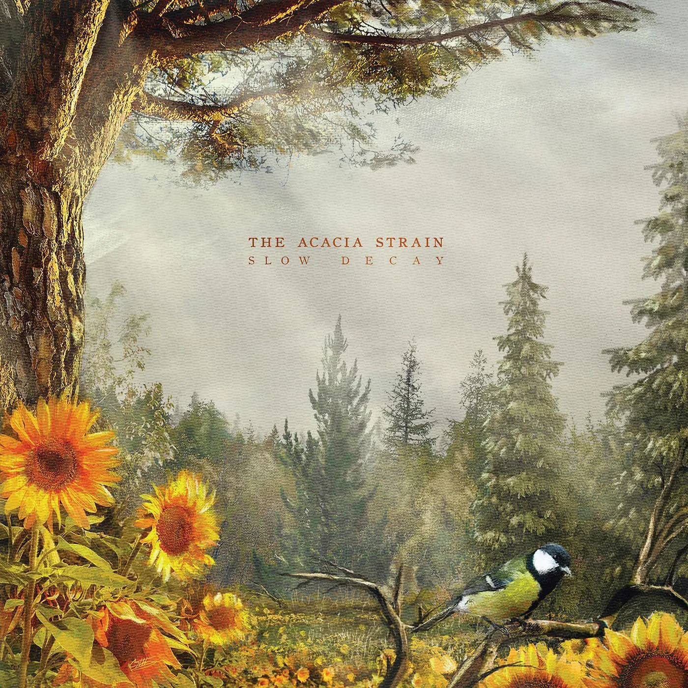 The Acacia Strain Slow Decay (X) (Green/Black Splatter) Vinyl Record