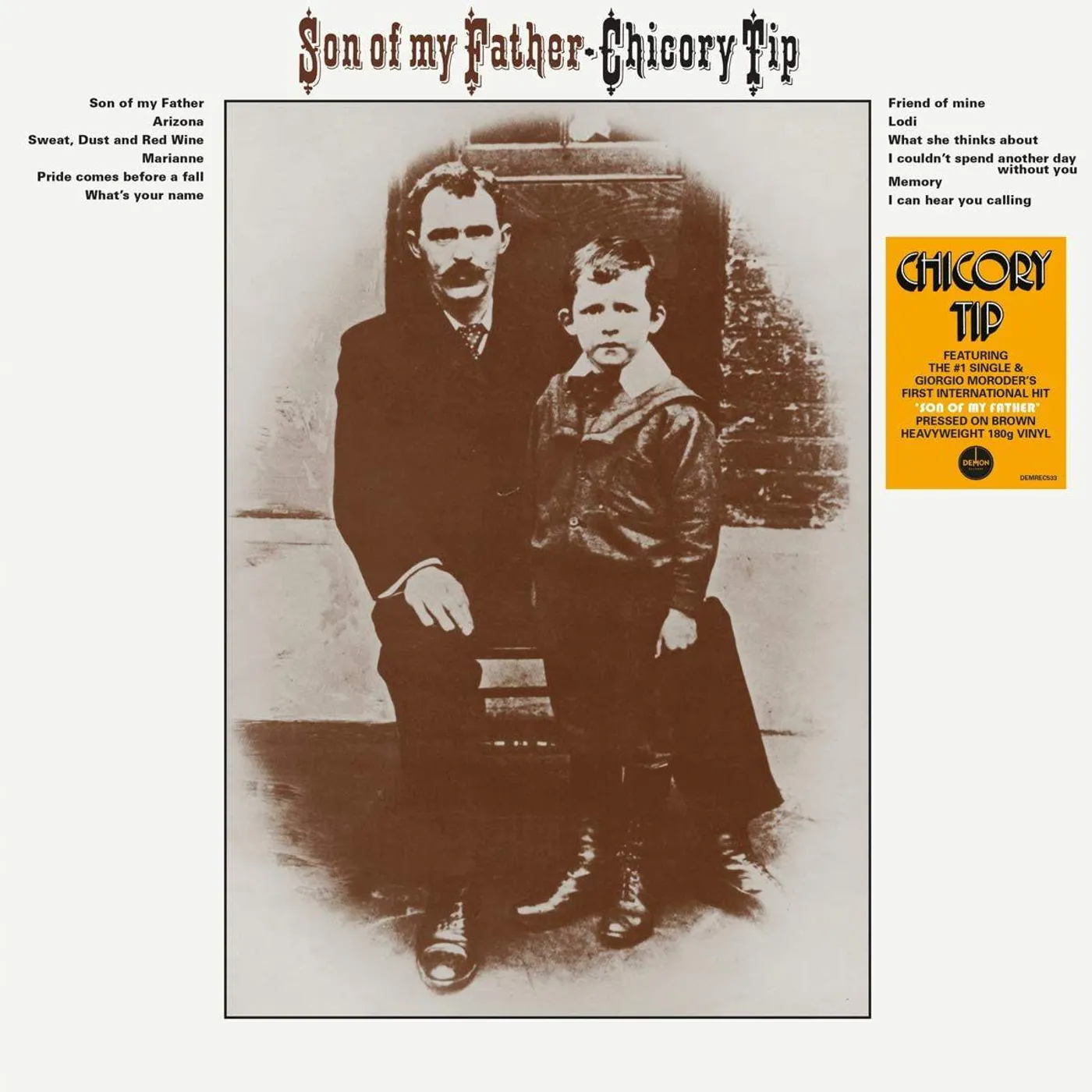 Chicory Tip Son Of My Father (Brown) Vinyl Record