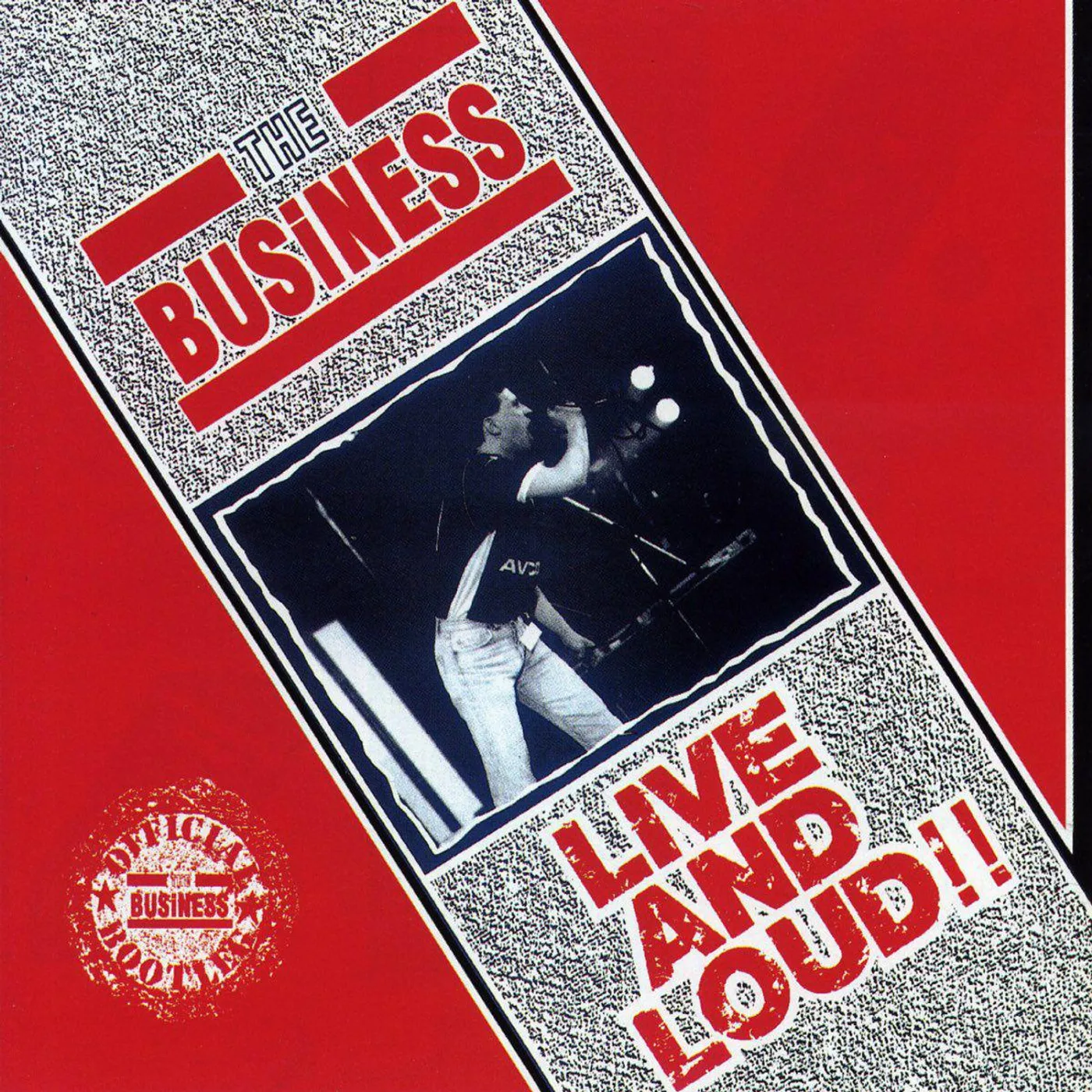 The Business Live & Loud (Classic Black Or Red) Vinyl Record