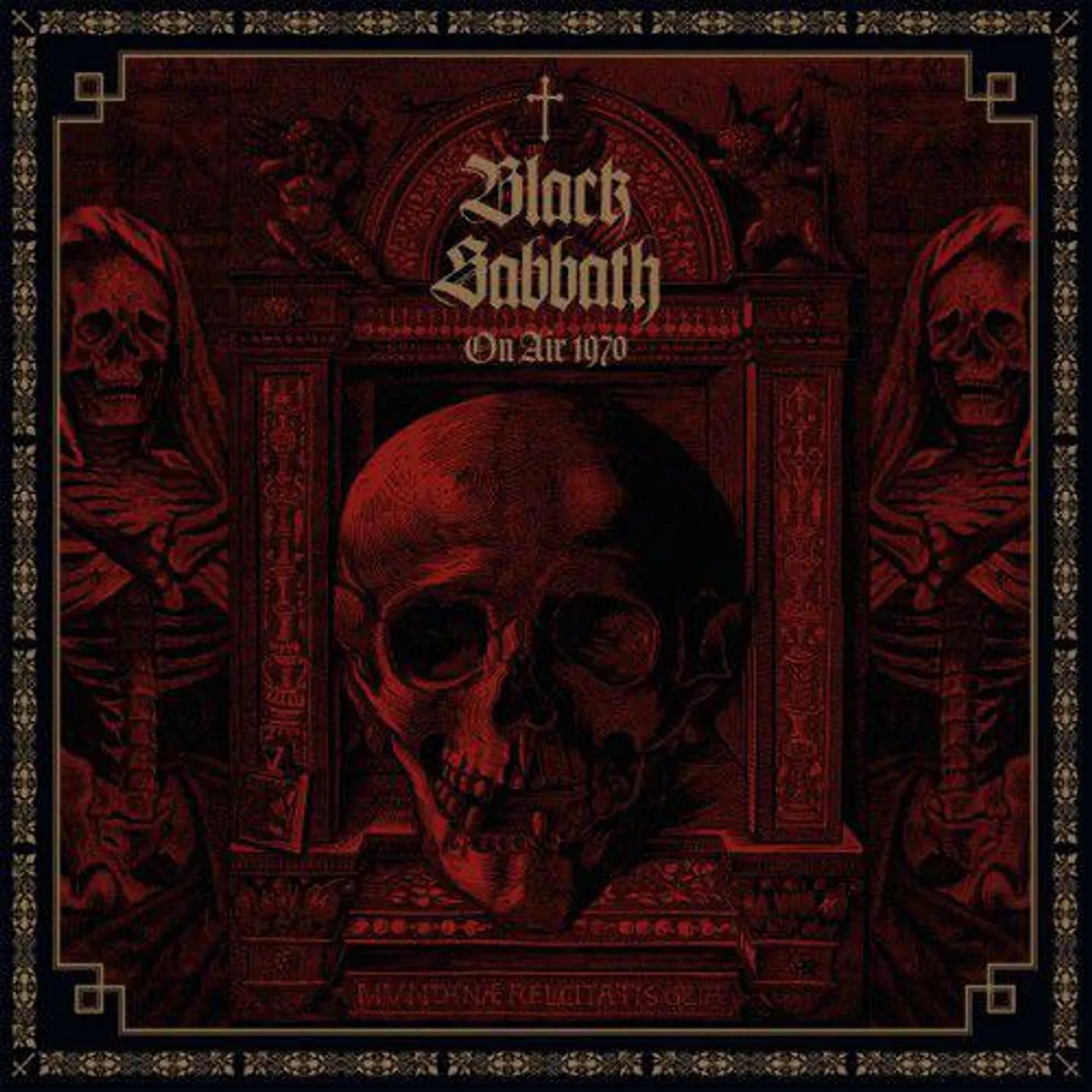 Black Sabbath On Air 1970 (Red) Vinyl Record