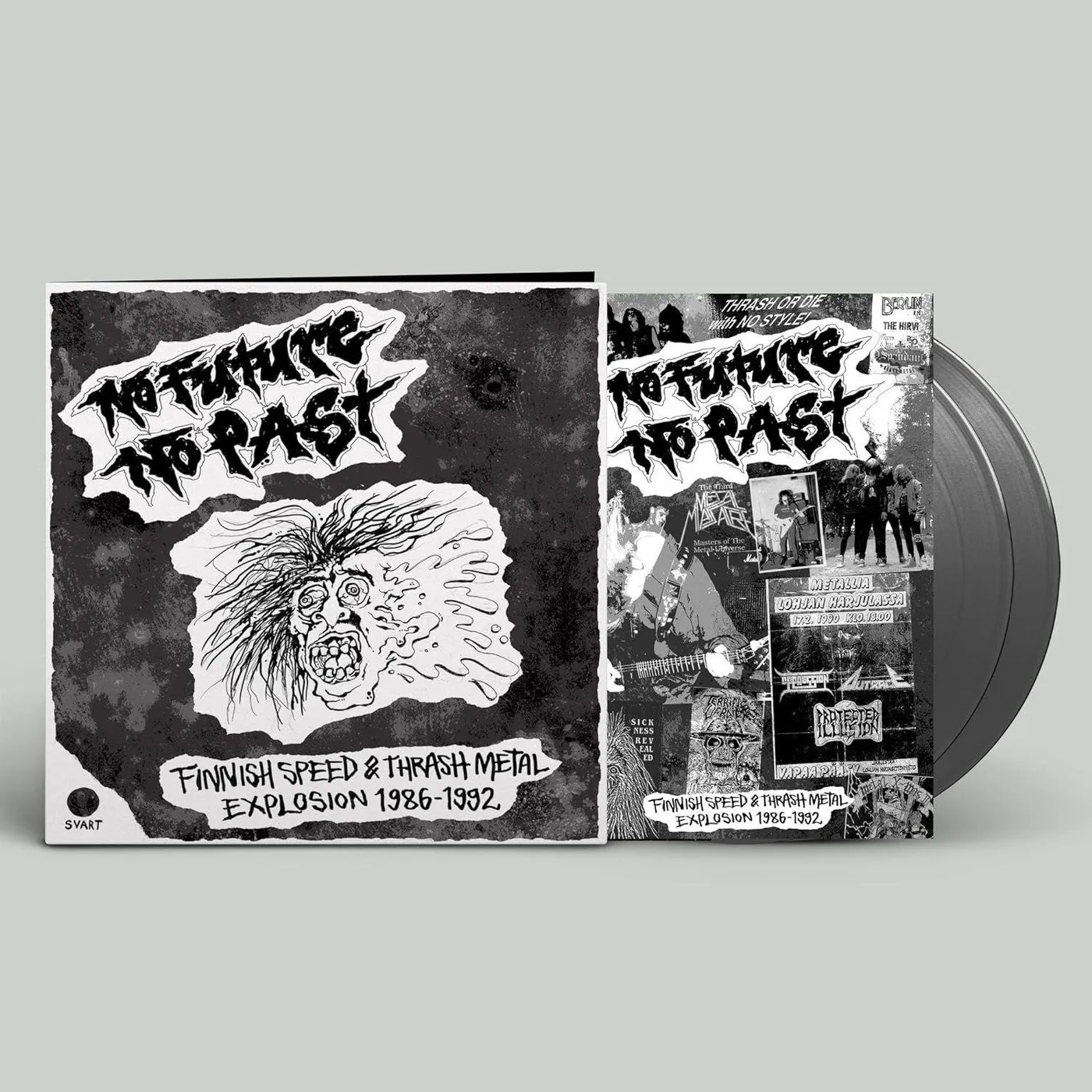 Various Artists  No Future, No Past - Finnish Speed & Thrash Metal Explosion 1986-1992 (Grey Vinyl Record/2lp)