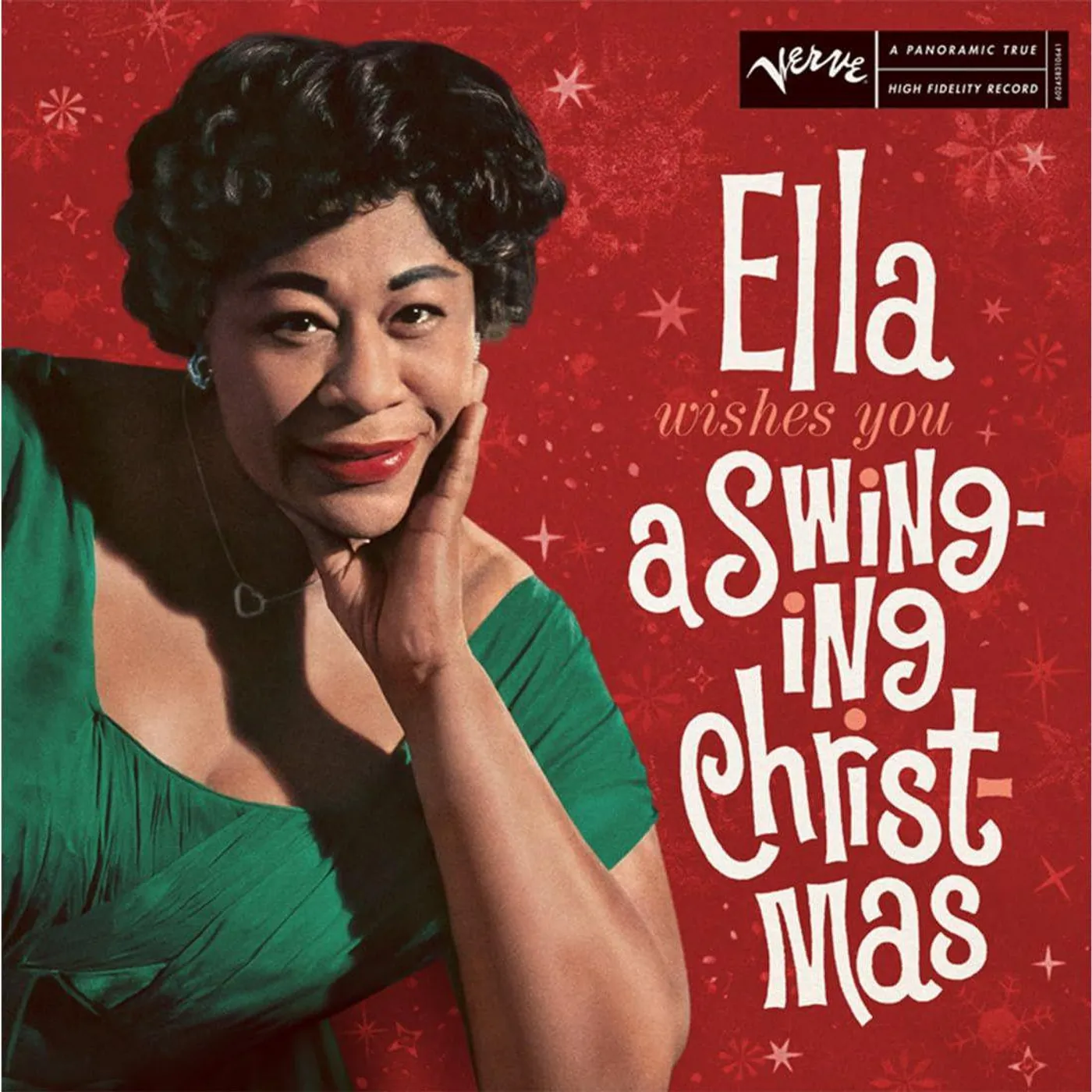 Ella Fitzgerald Ella Wishes You A Swinging Christmas (Ruby Red) Vinyl Record