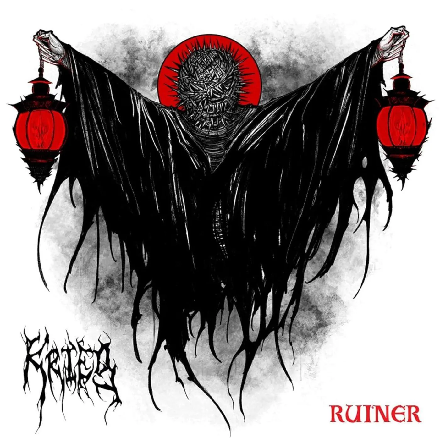 Krieg Ruiner (White) Vinyl Record