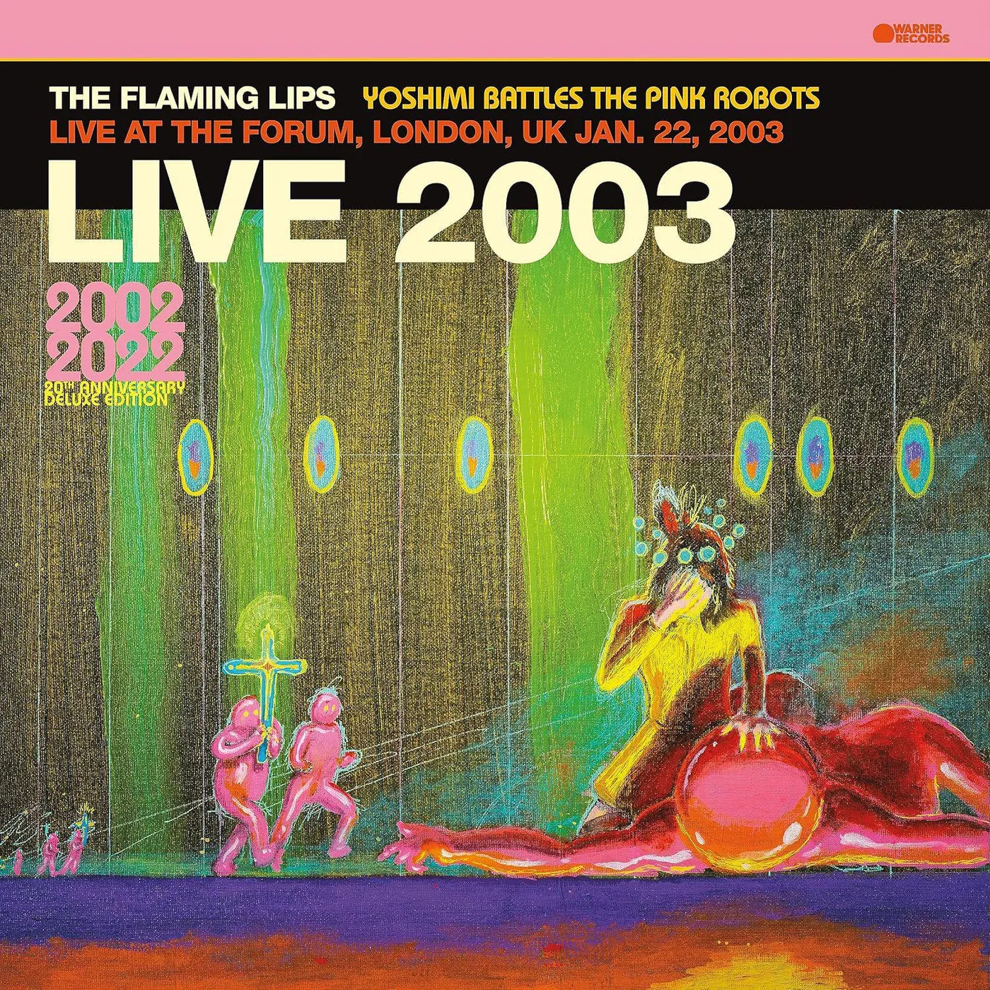 The Flaming Lips Live At The Forum, London, UK (1/22/2003) (Pink) Vinyl Record