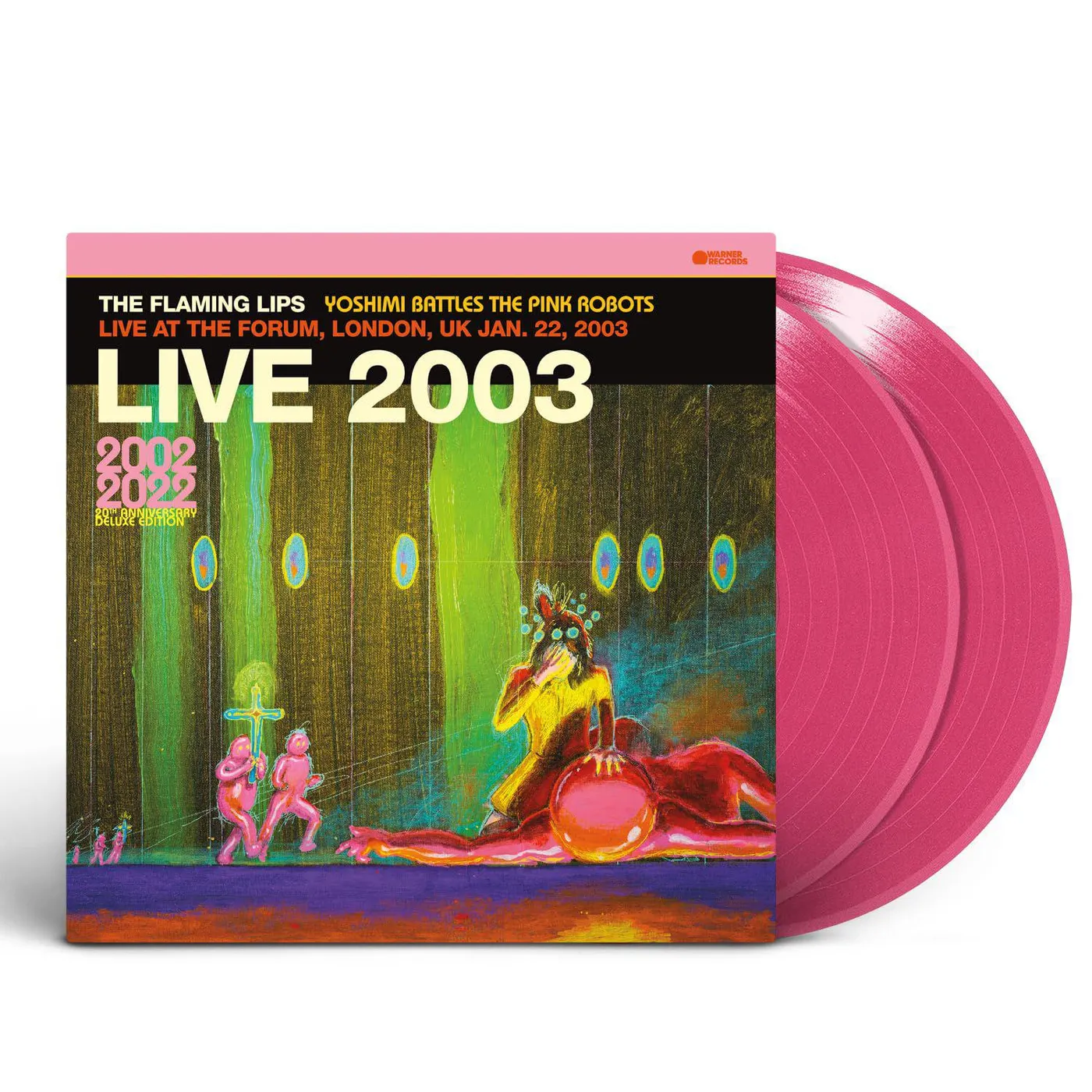 The Flaming Lips Live At The Forum, London, UK (1/22/2003) (Pink) Vinyl Record