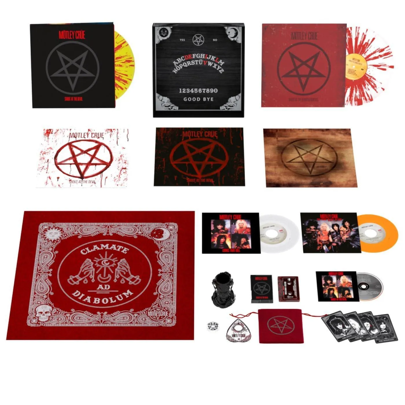 Mötley Crüe Shout At The Devil (40th Annivesry Box Set/color Vinyl & Colored 7inch)