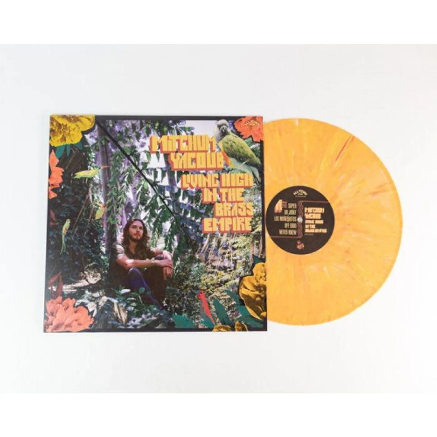 Mitchum Yacoub Living High In The Brass Empire (Orange Vinyl Record)