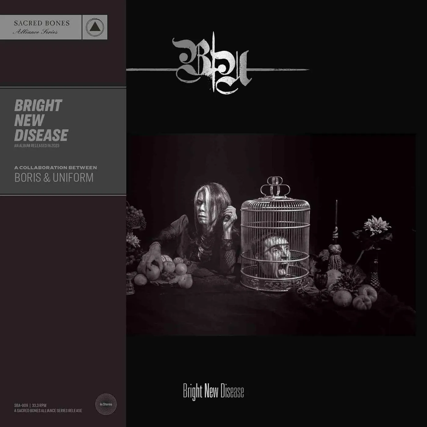 Boris & Uniform Bright New Disease (Red Vinyl Record)