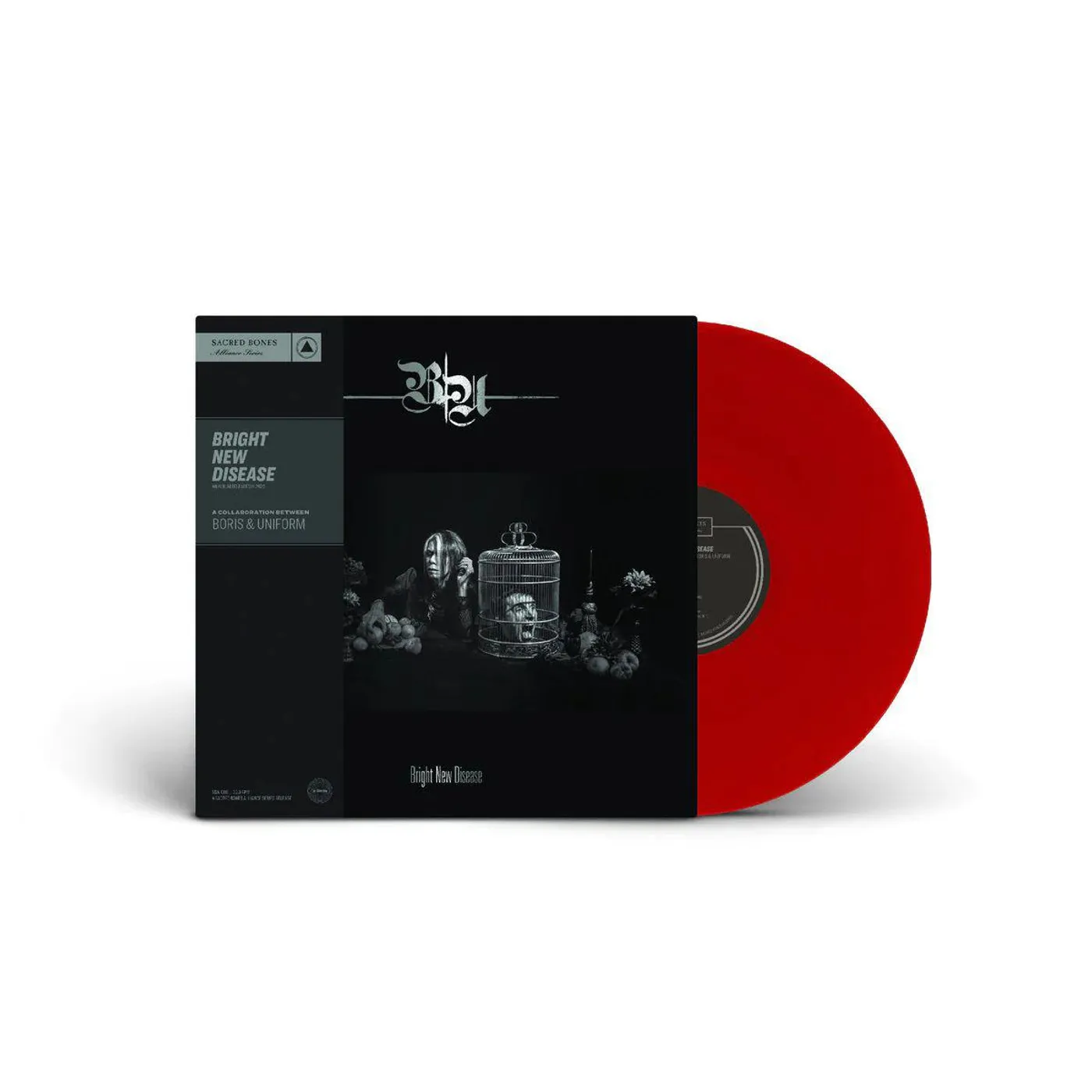Boris & Uniform Bright New Disease (Red Vinyl Record)