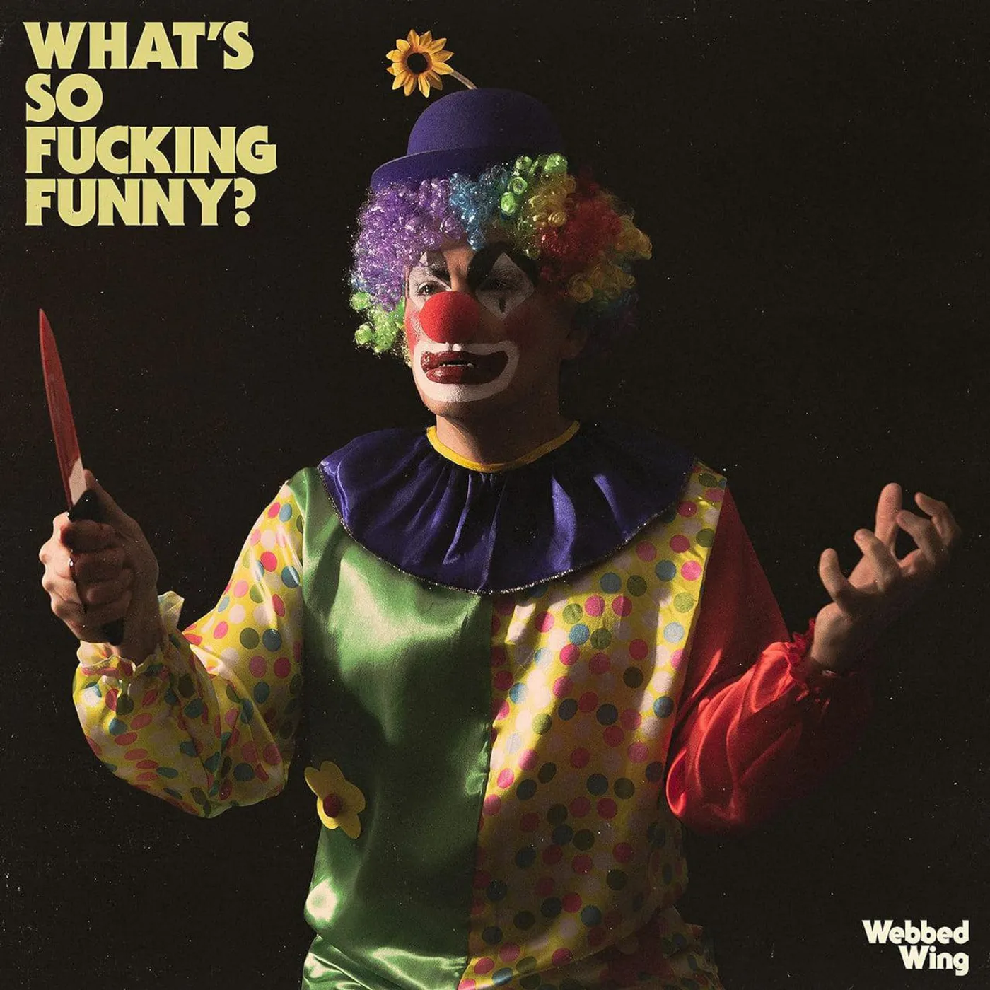 Webbed Wing What's So Fucking Funny? (Yellow) Vinyl Record