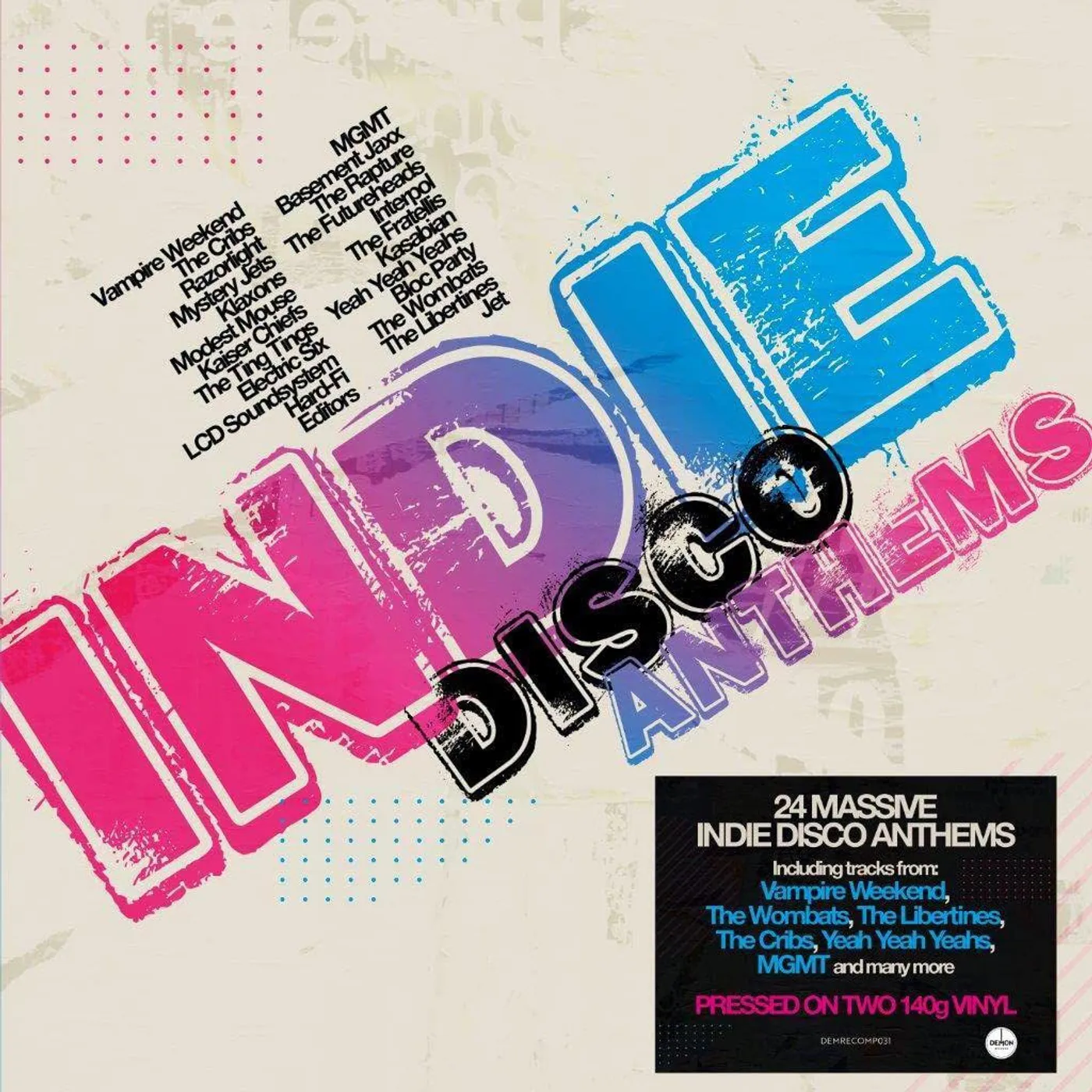 Various Artists  Indie Disco (140g/2LP) Vinyl Record