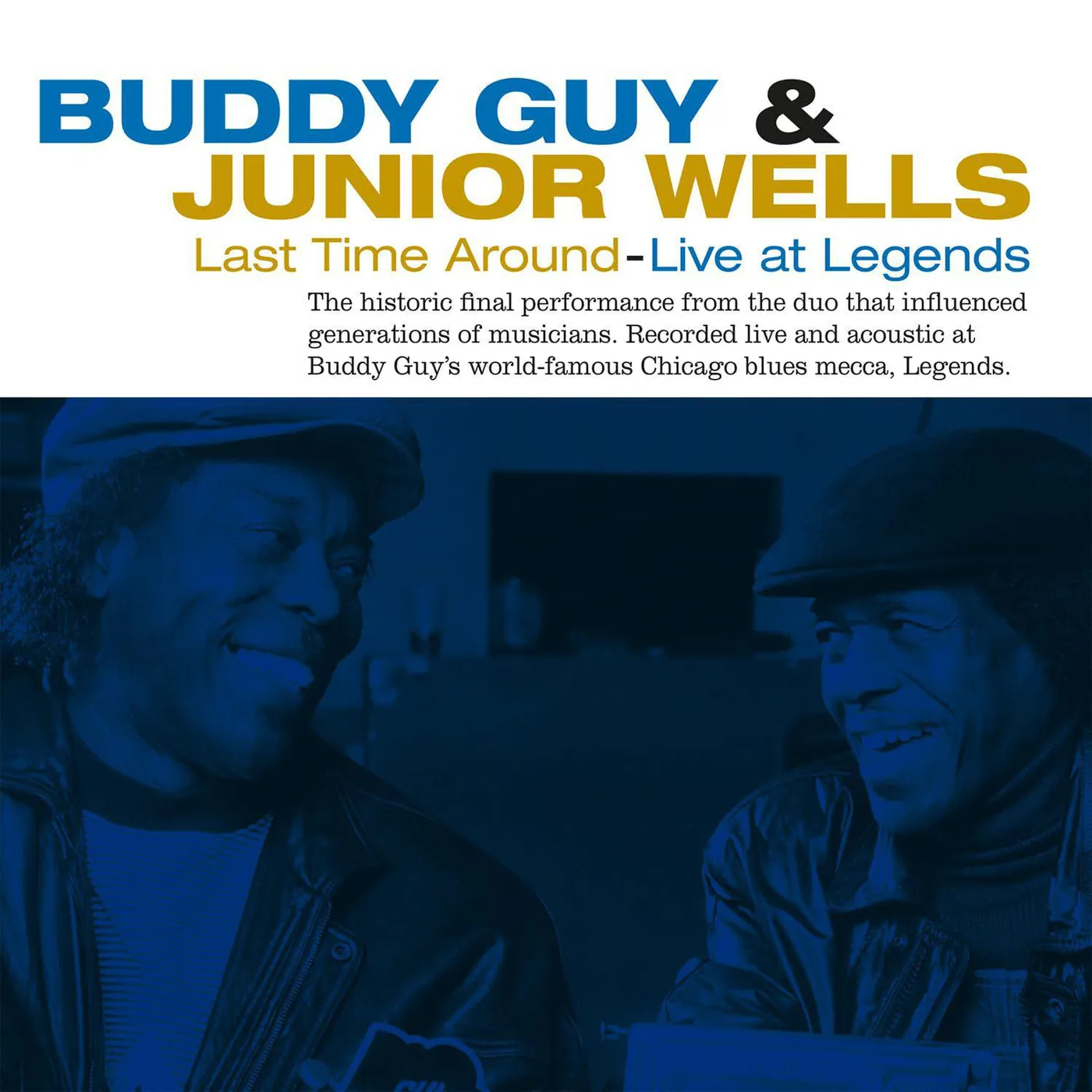 Buddy Guy & Junior Wells Last Time Around - Live At Legends (180g/Blue & Red Marbled) Vinyl Record