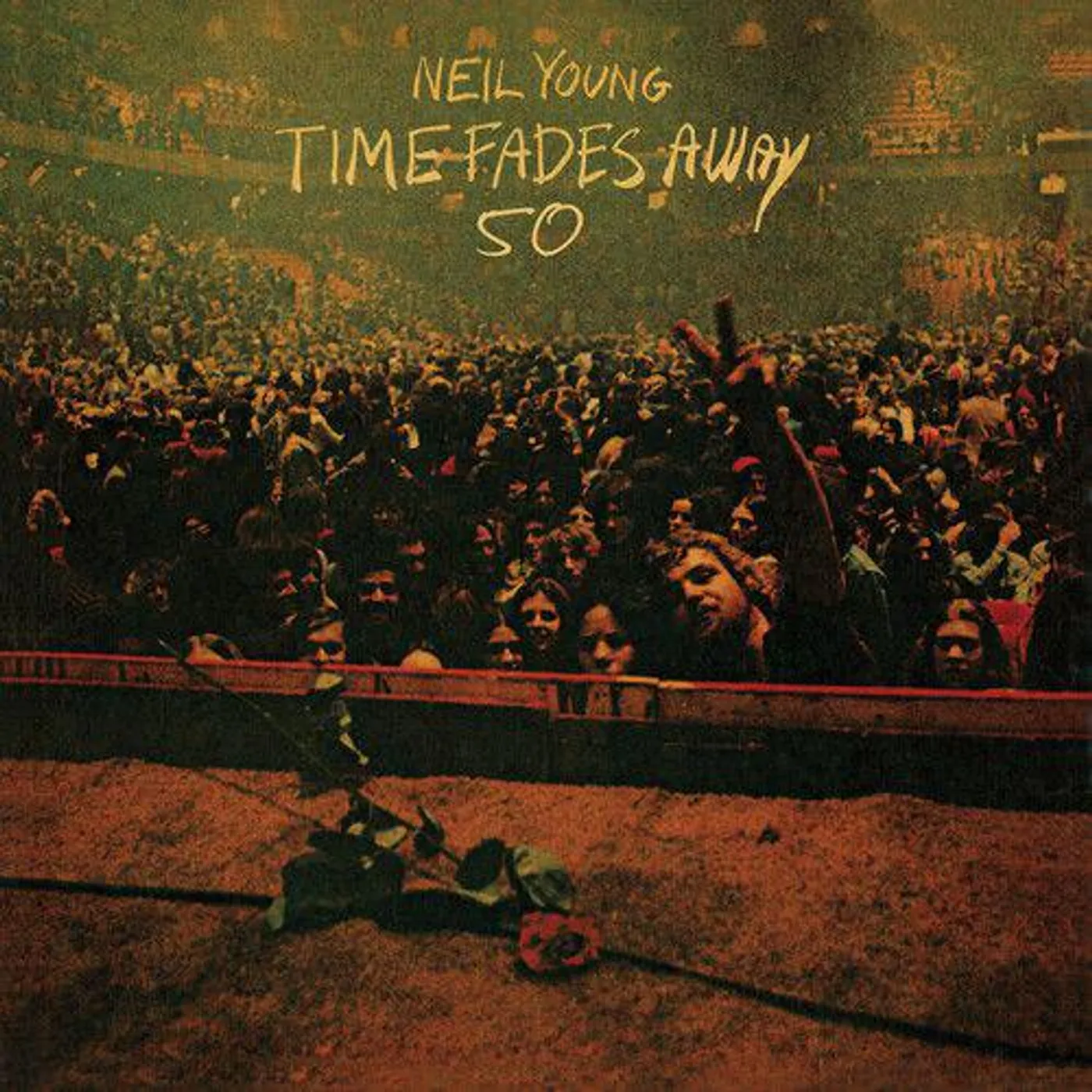 Neil Young Time Fades Away (50th Anniversary/Clear) Vinyl Record