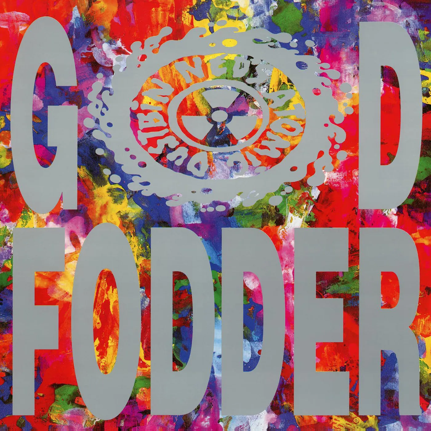 Ned's Atomic Dustbin  God Fodder (180g/Blue White & Black) Vinyl Record