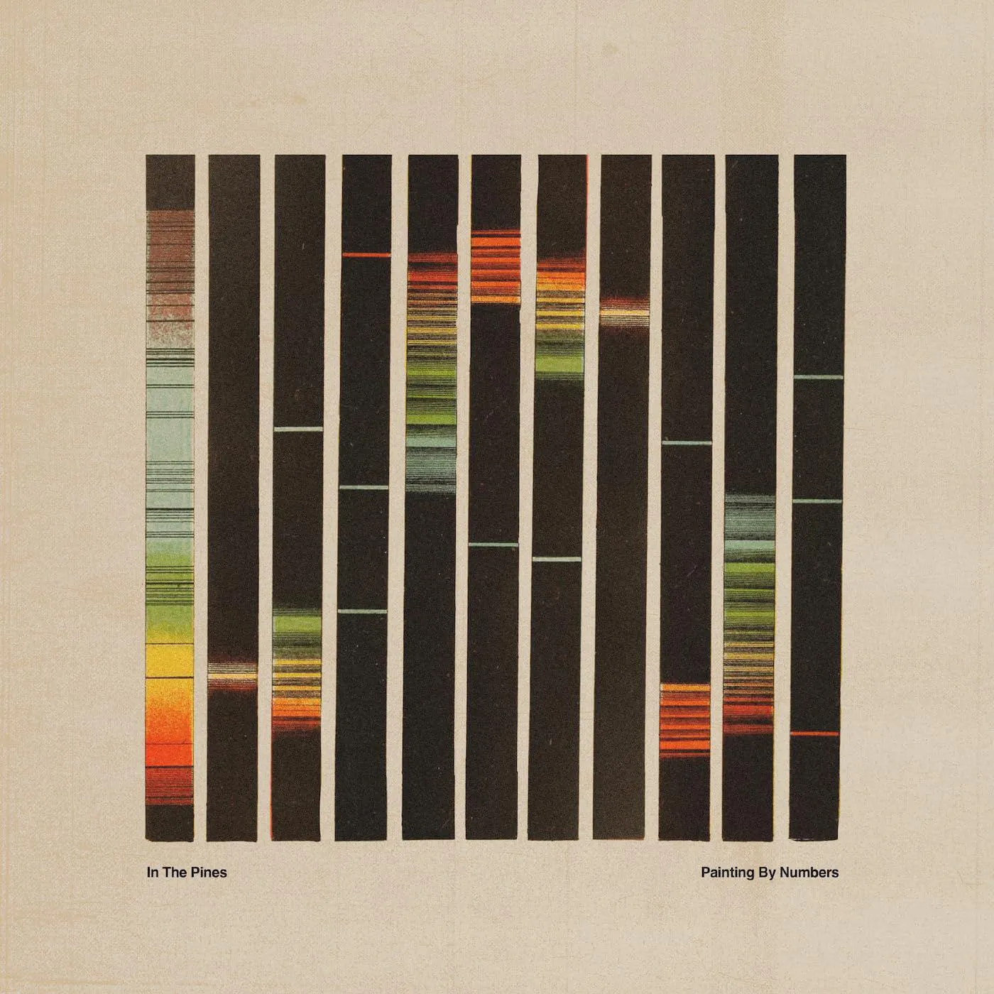 In The Pines Painting By Numbers (Transparent Orange) Vinyl Record