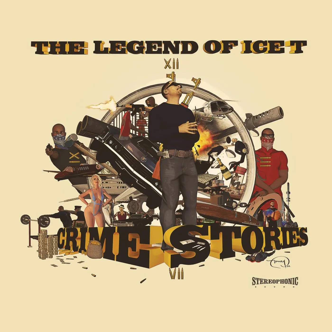 Legend Of ICE-T: Crime Stories (3Lp/Clear W/ Red Splatter) Vinyl Record