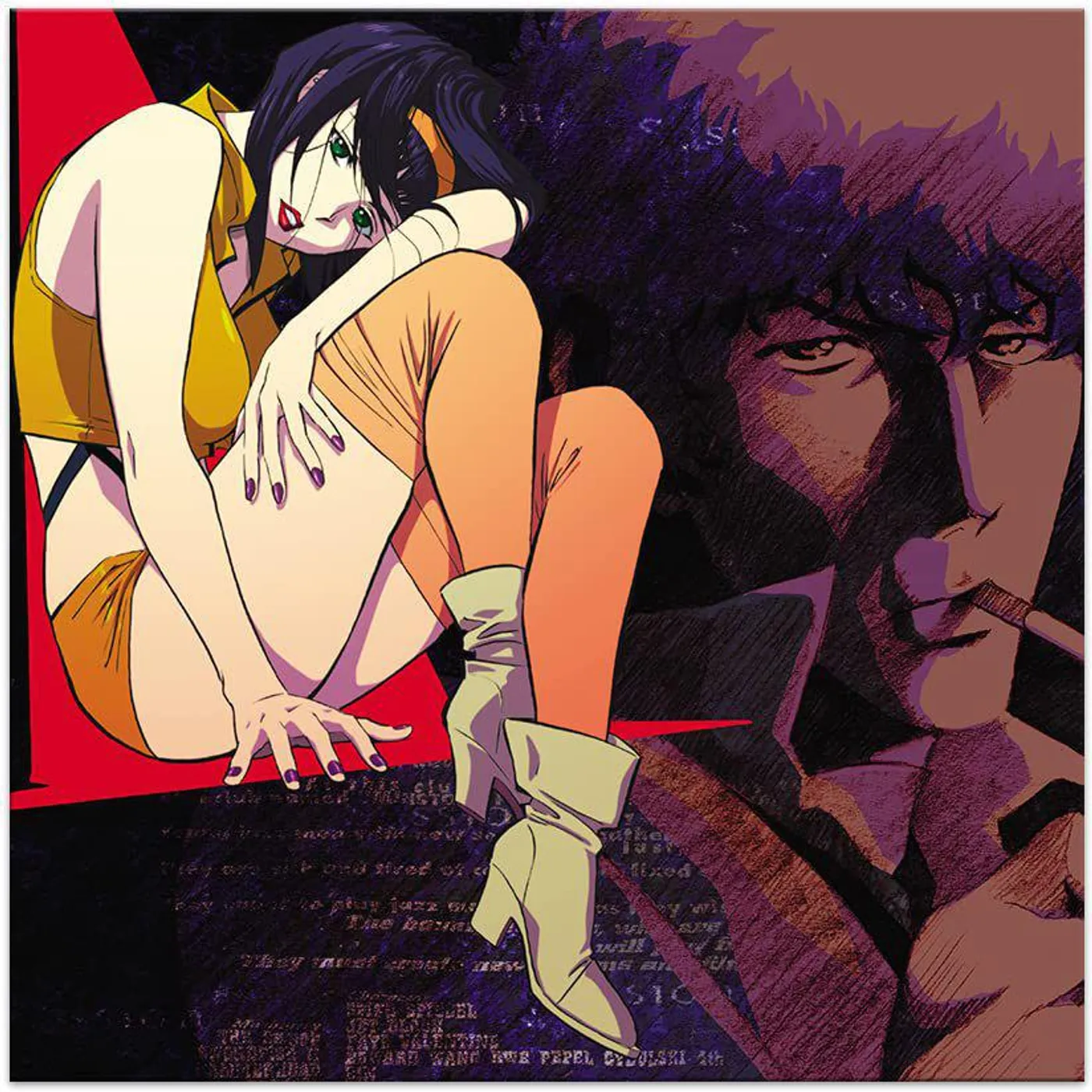 Seatbelts Cowboy Bebop Original Soundtrack (2LP/Orange) Vinyl Record