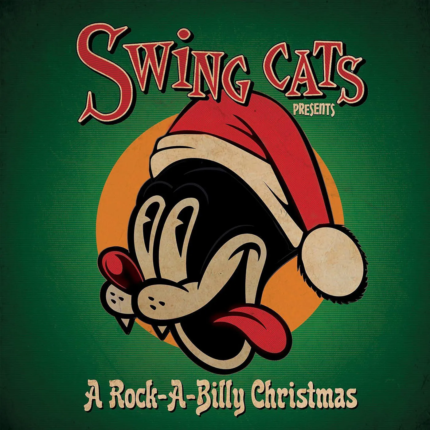Swing Cats Presents a Rockabilly Christmas (Green) Vinyl Record