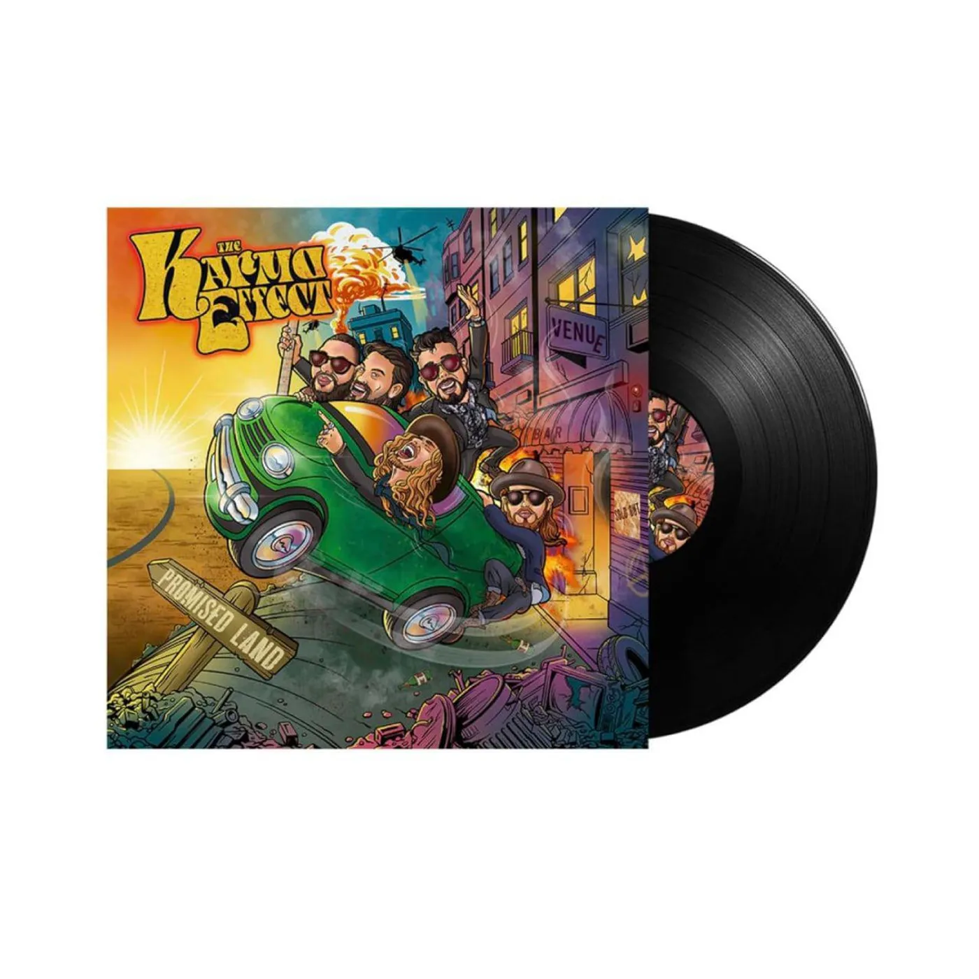 The Karma Effect PROMISED LAND Vinyl Record