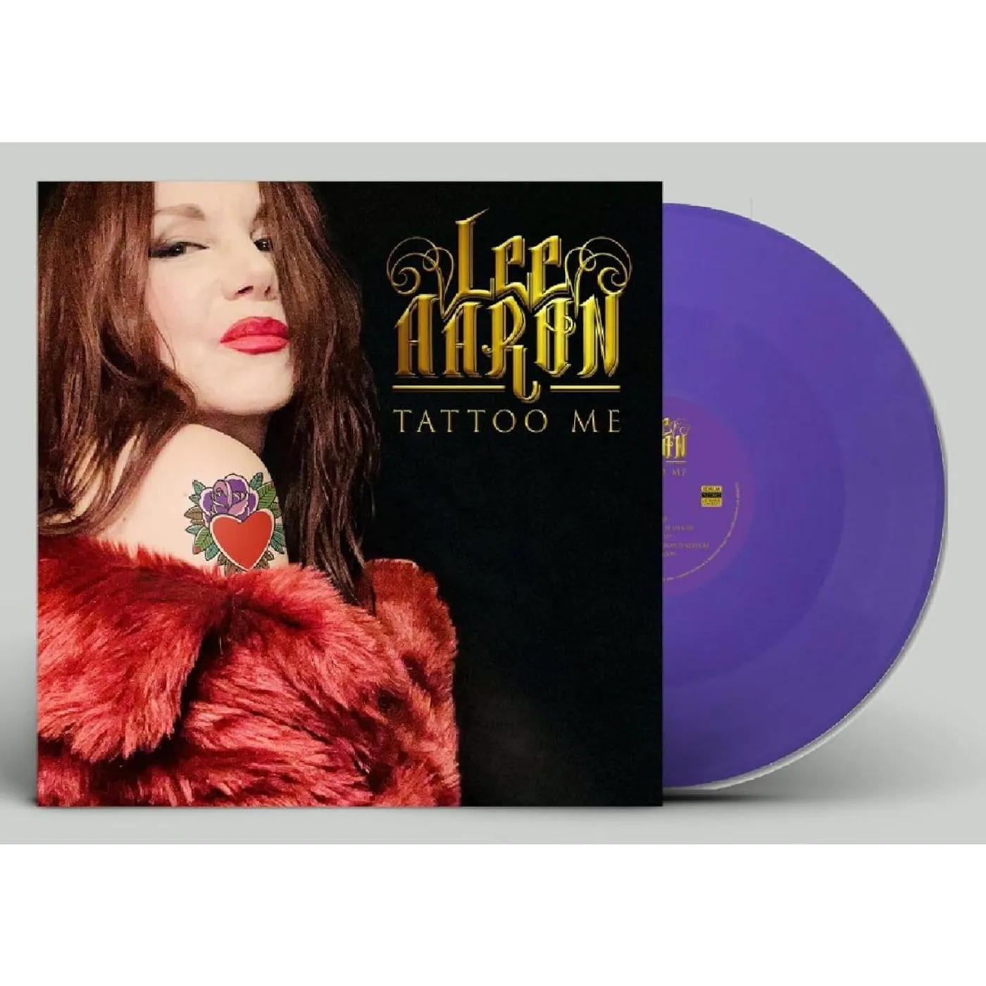 Lee Aaron Tattoo Me (Purple) Vinyl Record