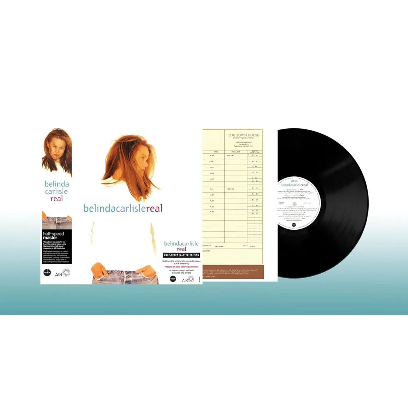 Belinda Carlisle Real (180g/Half Speed Master) Vinyl Record