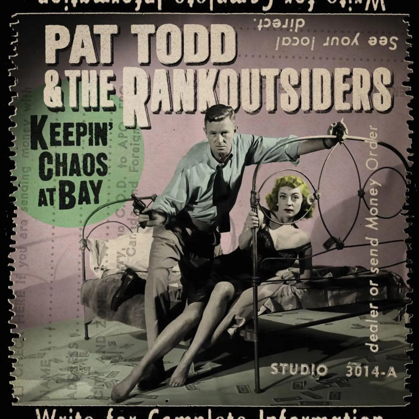 Pat Todd & The Rankoutsiders KEEPIN CHAOS AT BAY Vinyl Record